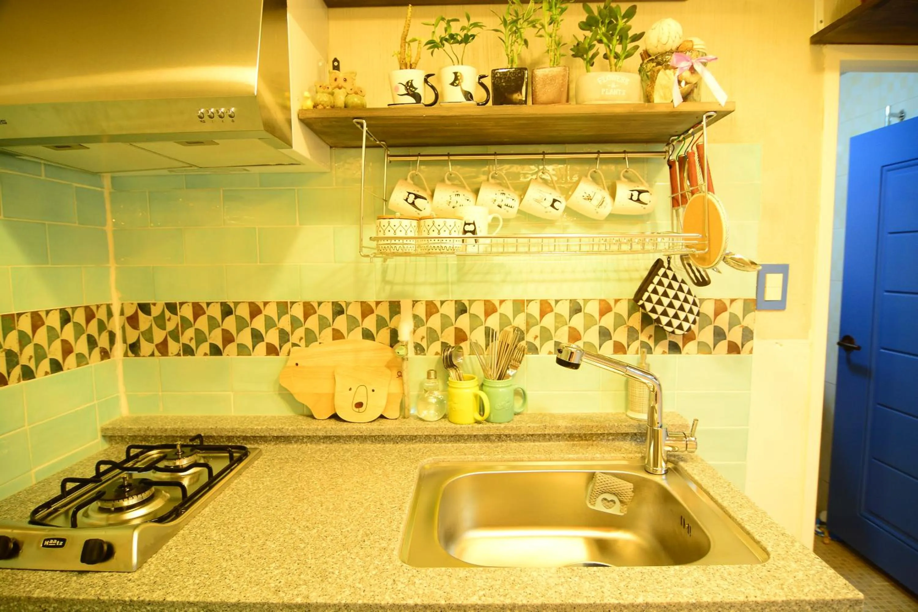 Kitchen or kitchenette in Residence Unicorn