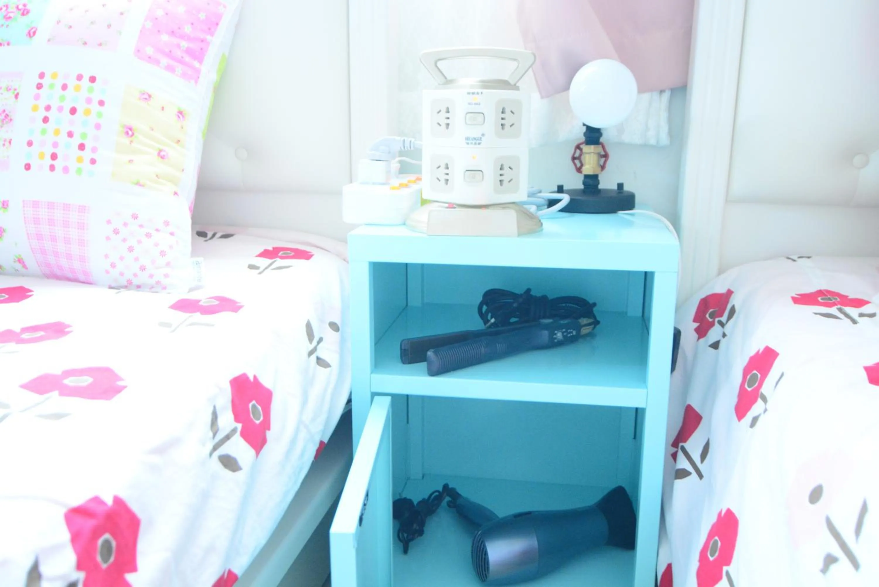 Decorative detail, Bed in Residence Unicorn