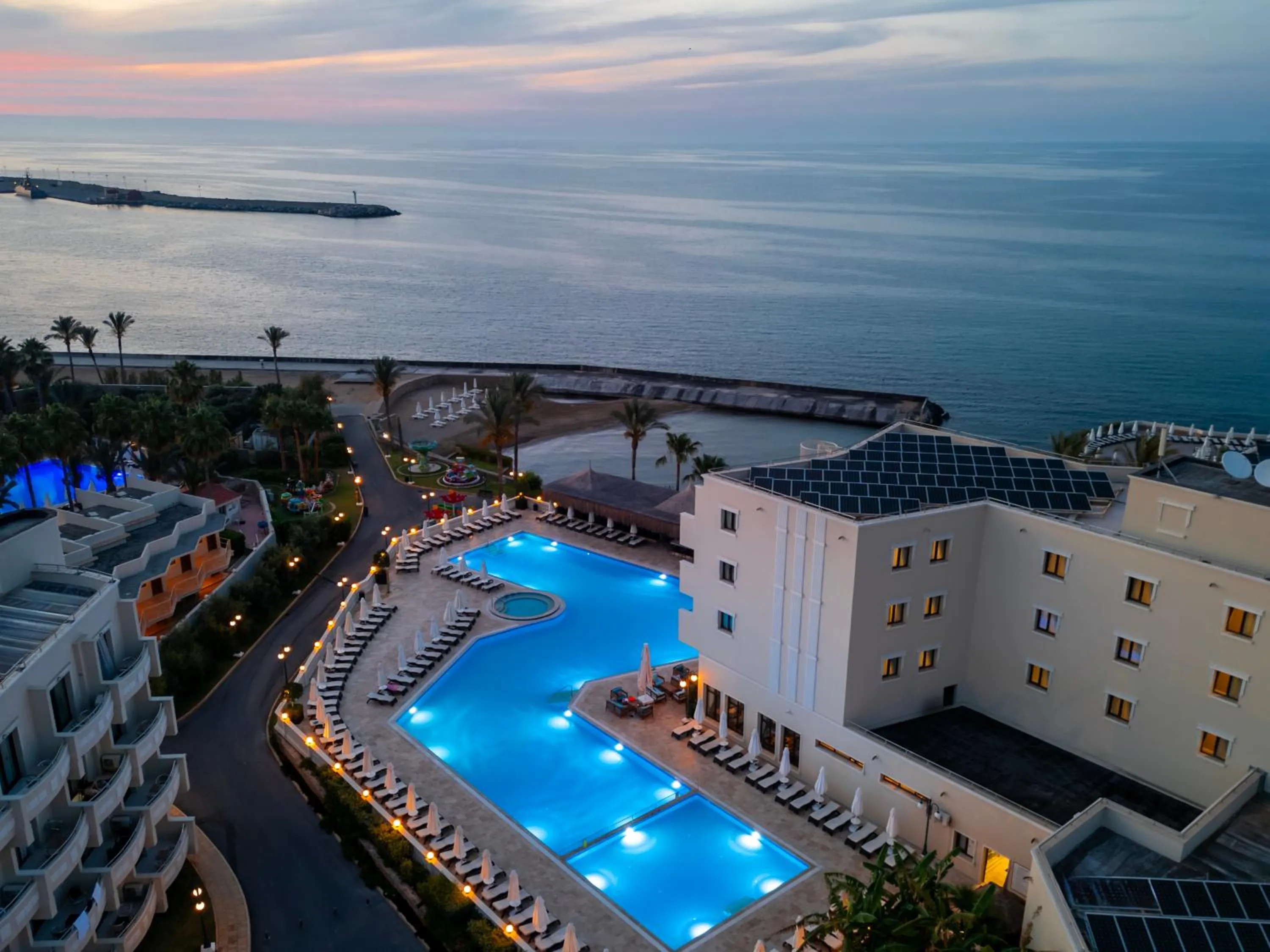 Bird's eye view in Vuni Palace Hotel & Casino & SPA