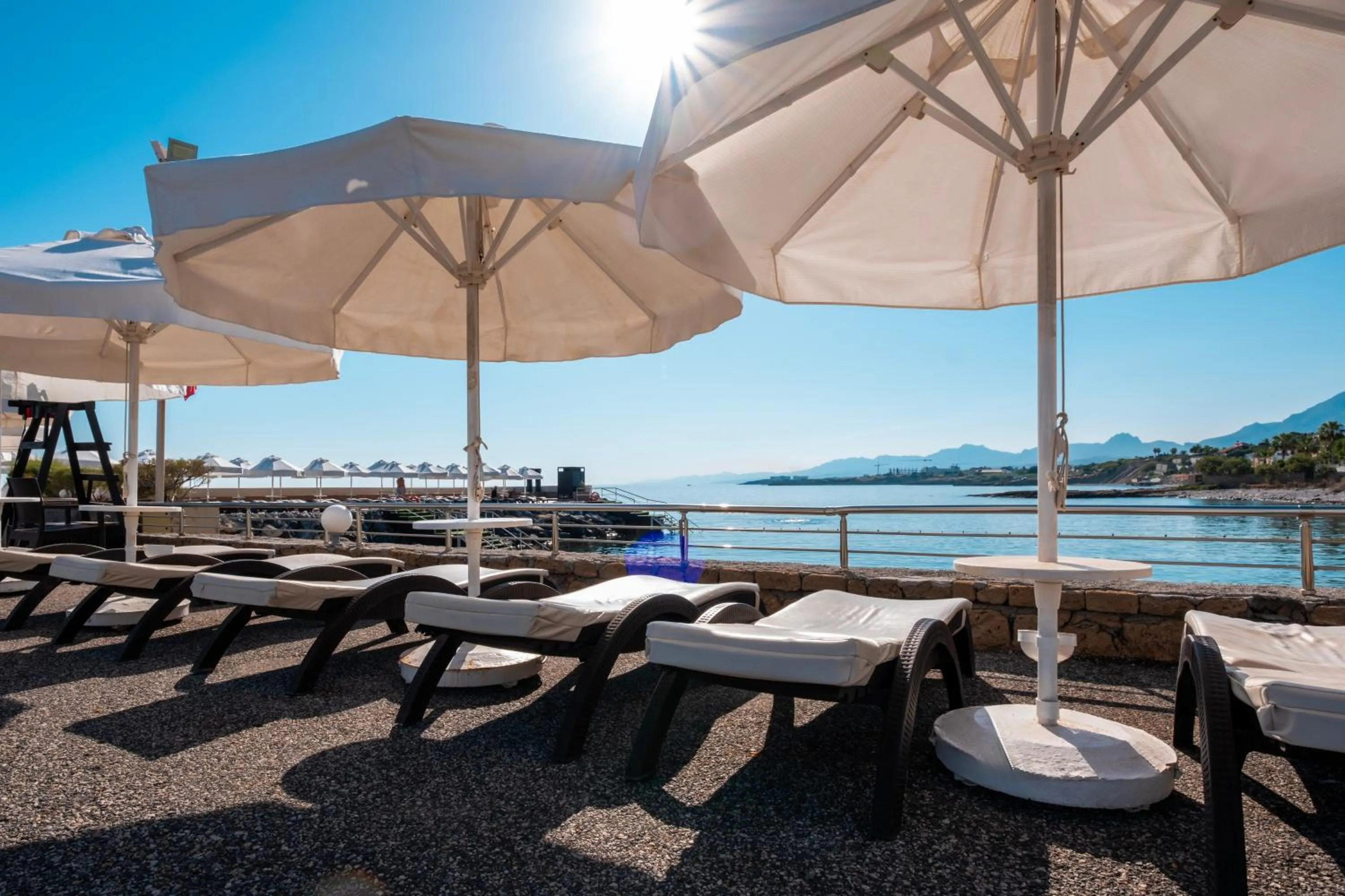 Beach in Vuni Palace Hotel & Casino & SPA