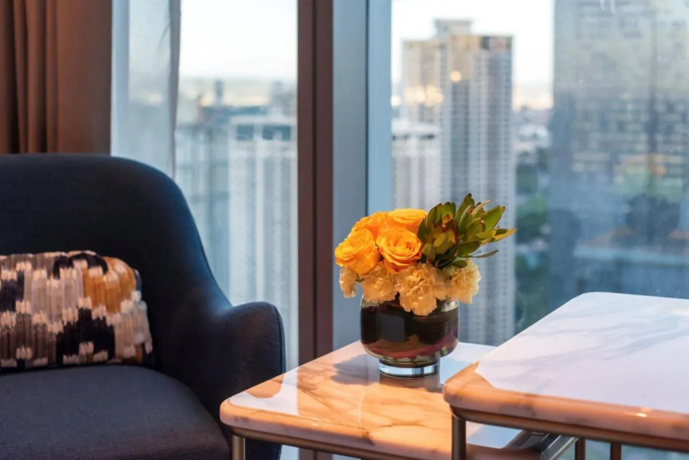 Seating area in Solaire Resort North