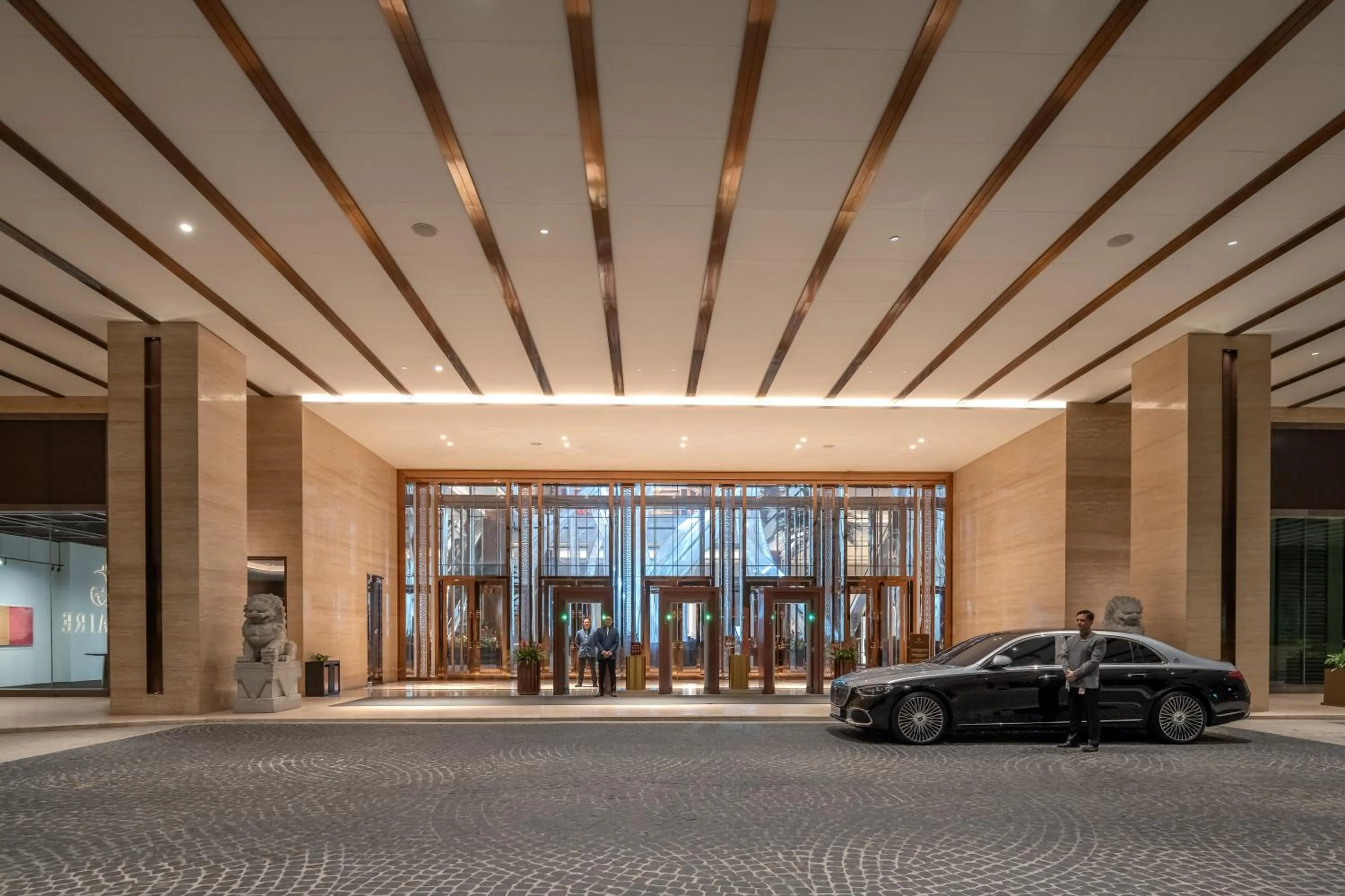 Facade/entrance in Solaire Resort North