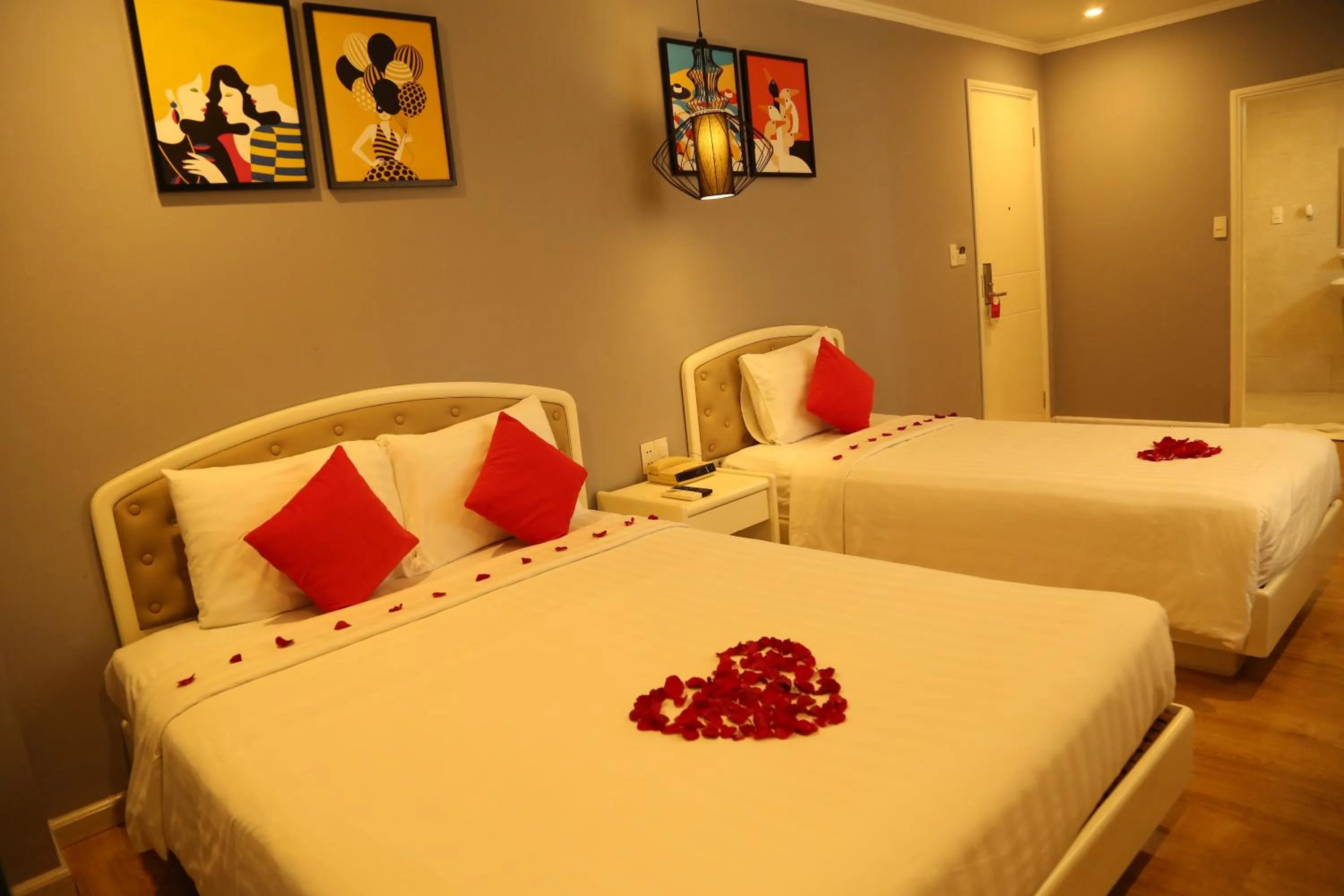 Bedroom in KaKa Hotel Han River