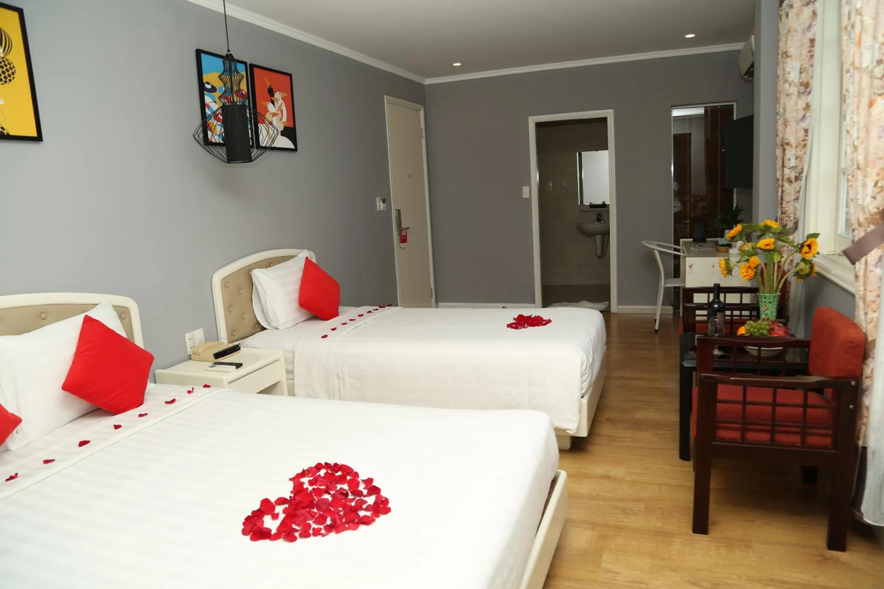 Bedroom in KaKa Hotel Han River