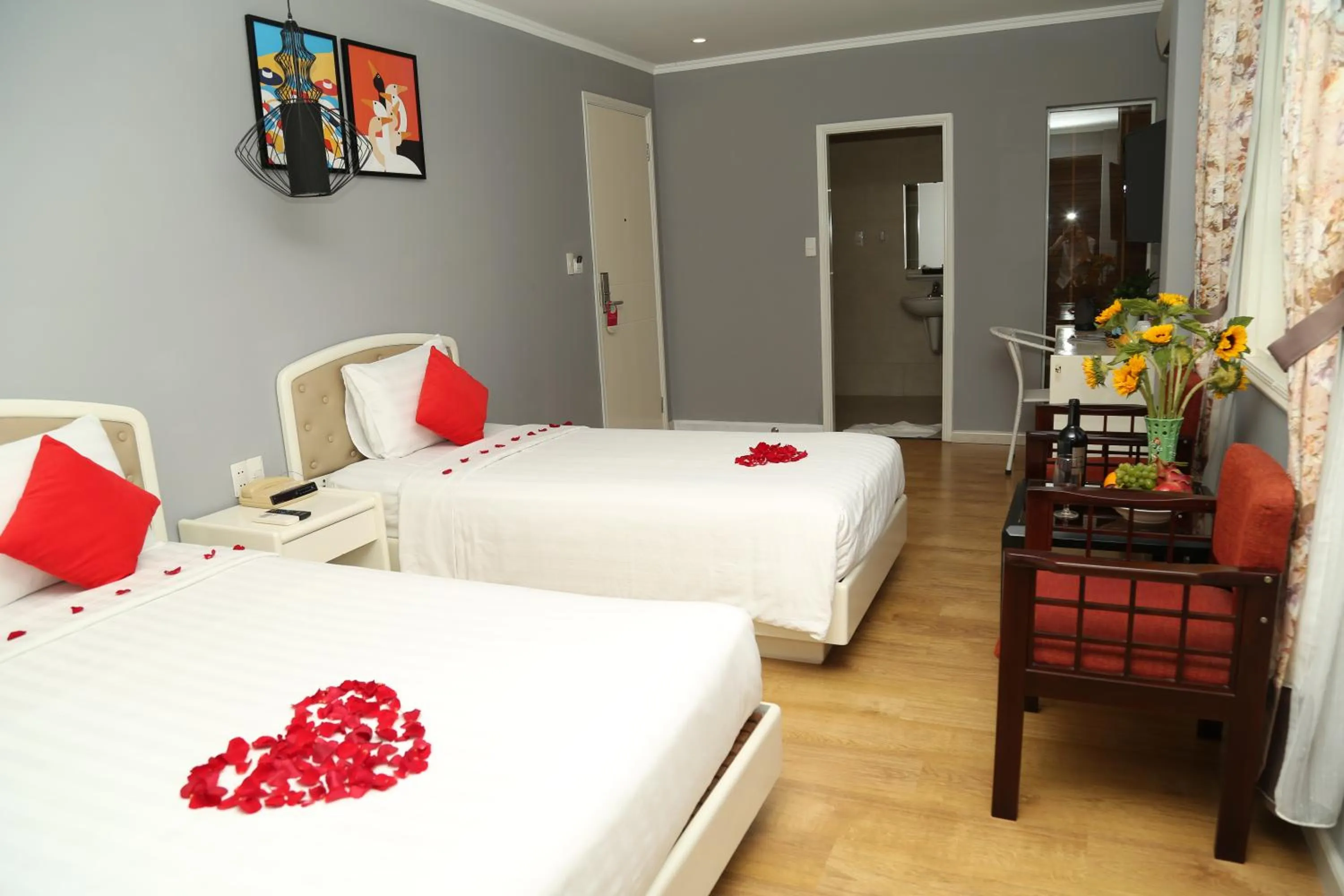 Bedroom in KaKa Hotel Han River