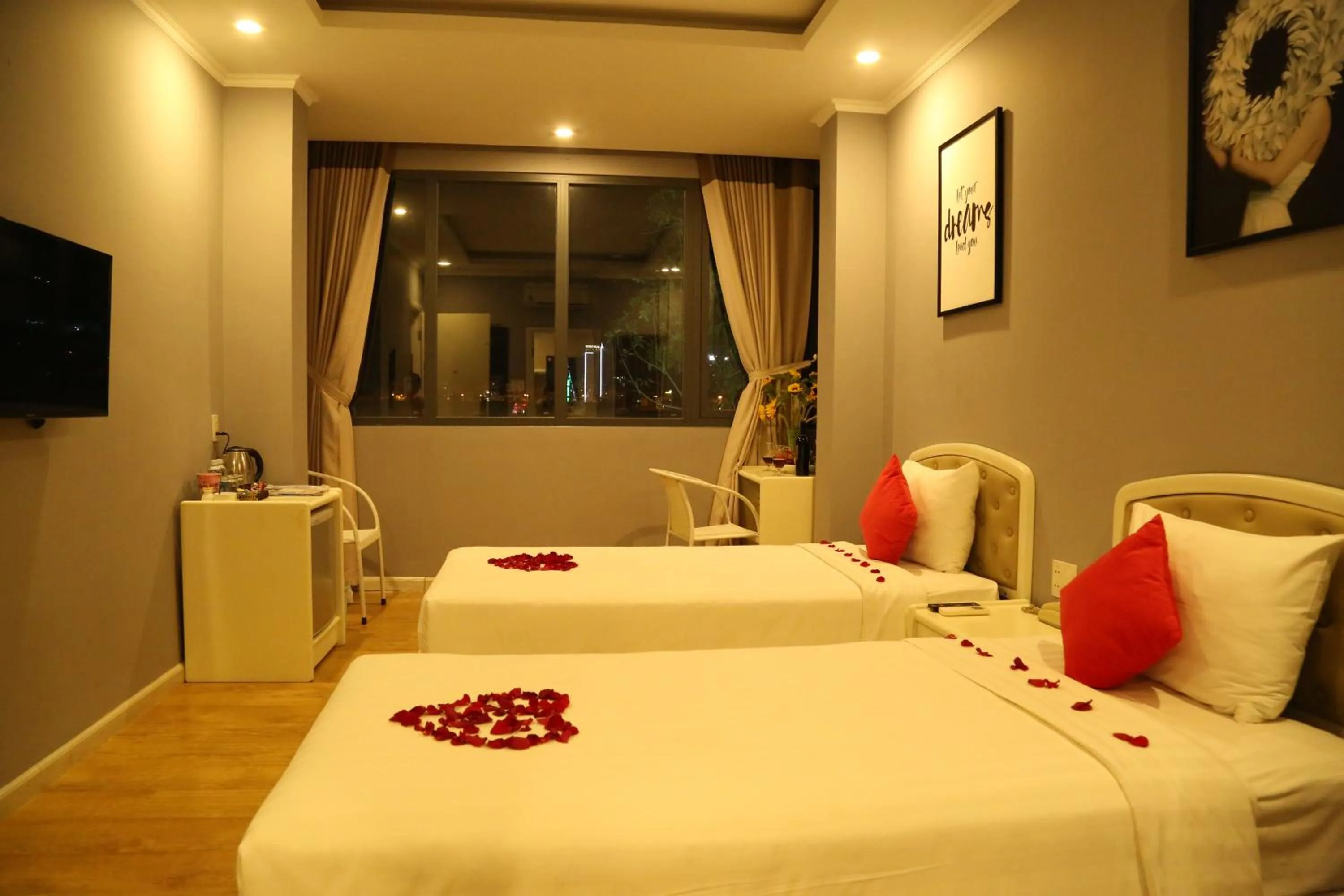 Bedroom in KaKa Hotel Han River