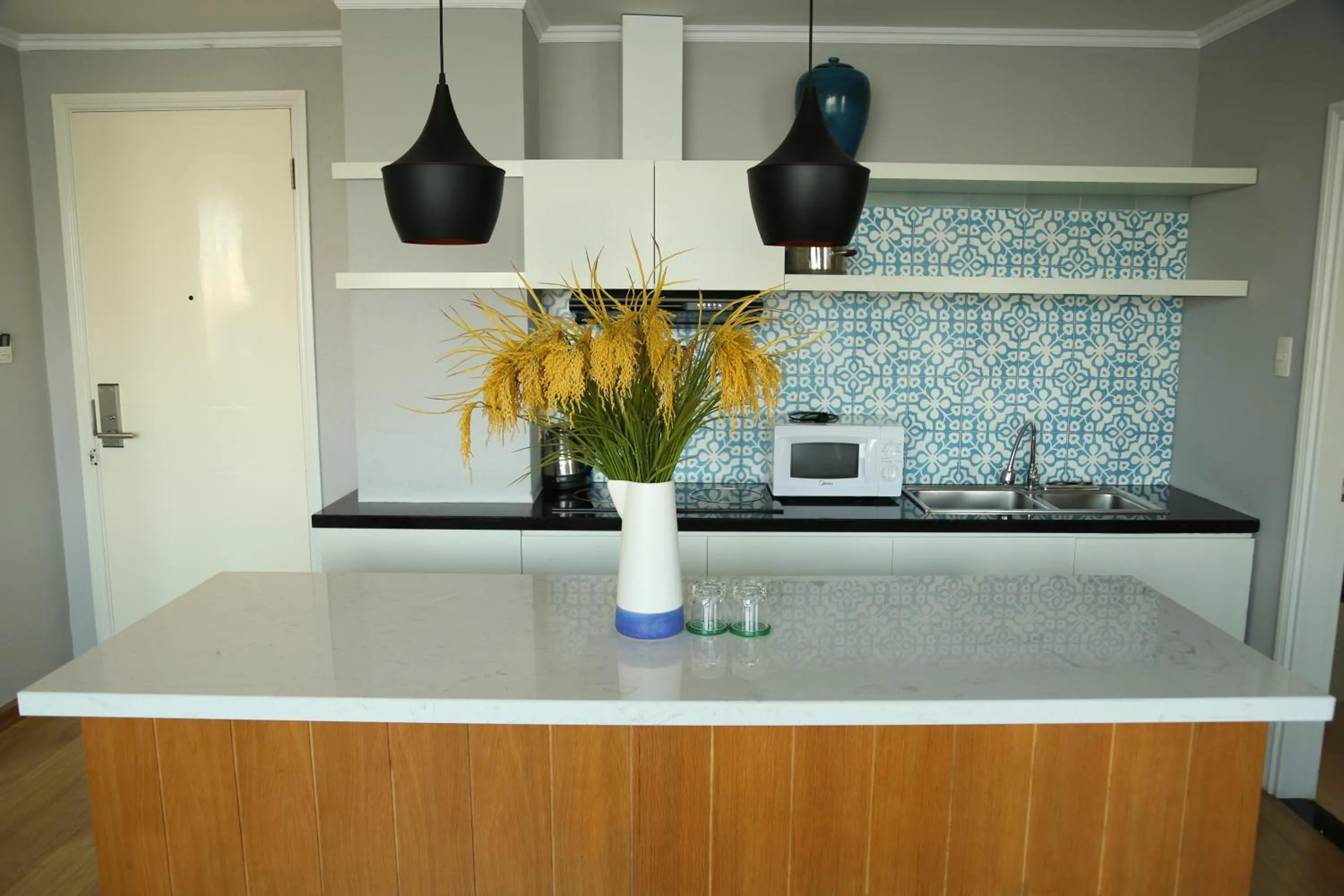 Living room in KaKa Hotel Han River