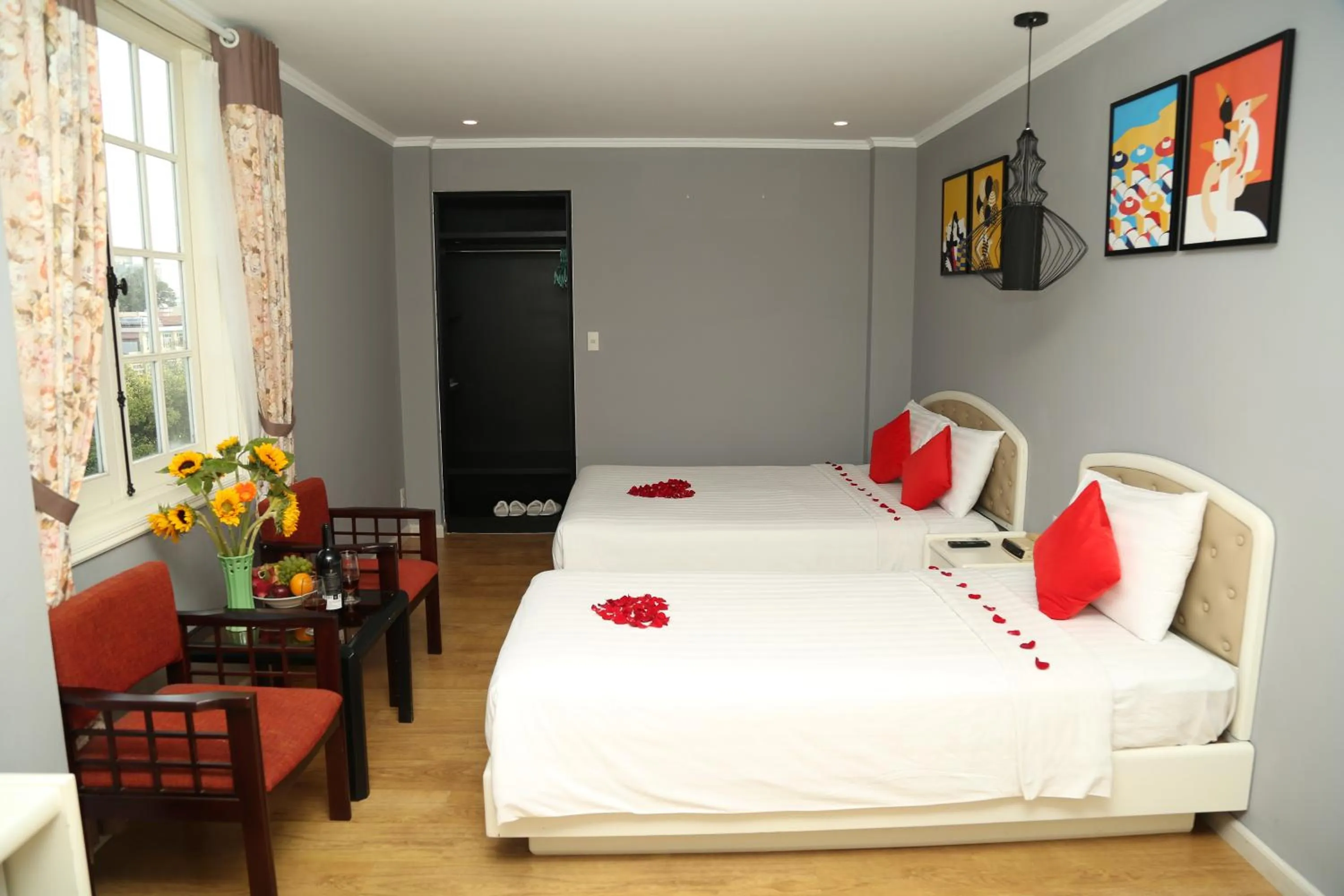 Bedroom in KaKa Hotel Han River