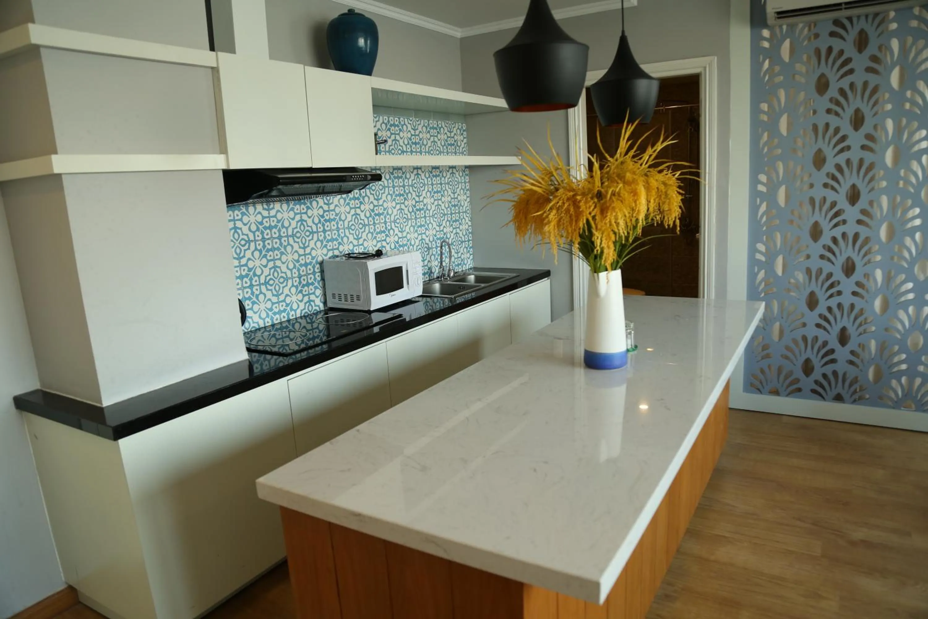 Living room in KaKa Hotel Han River