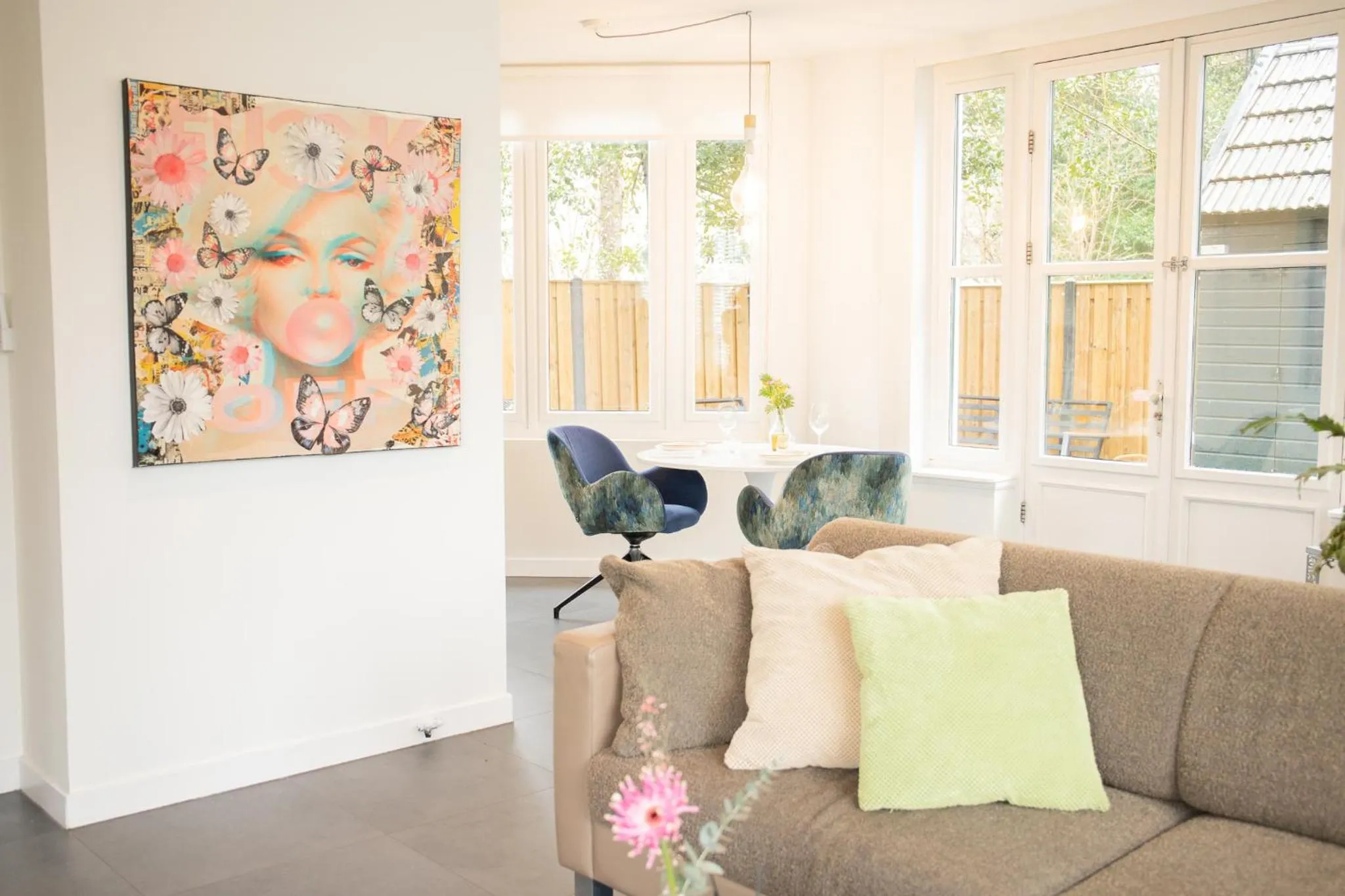 Living room in Hotel Villa Ruimzicht