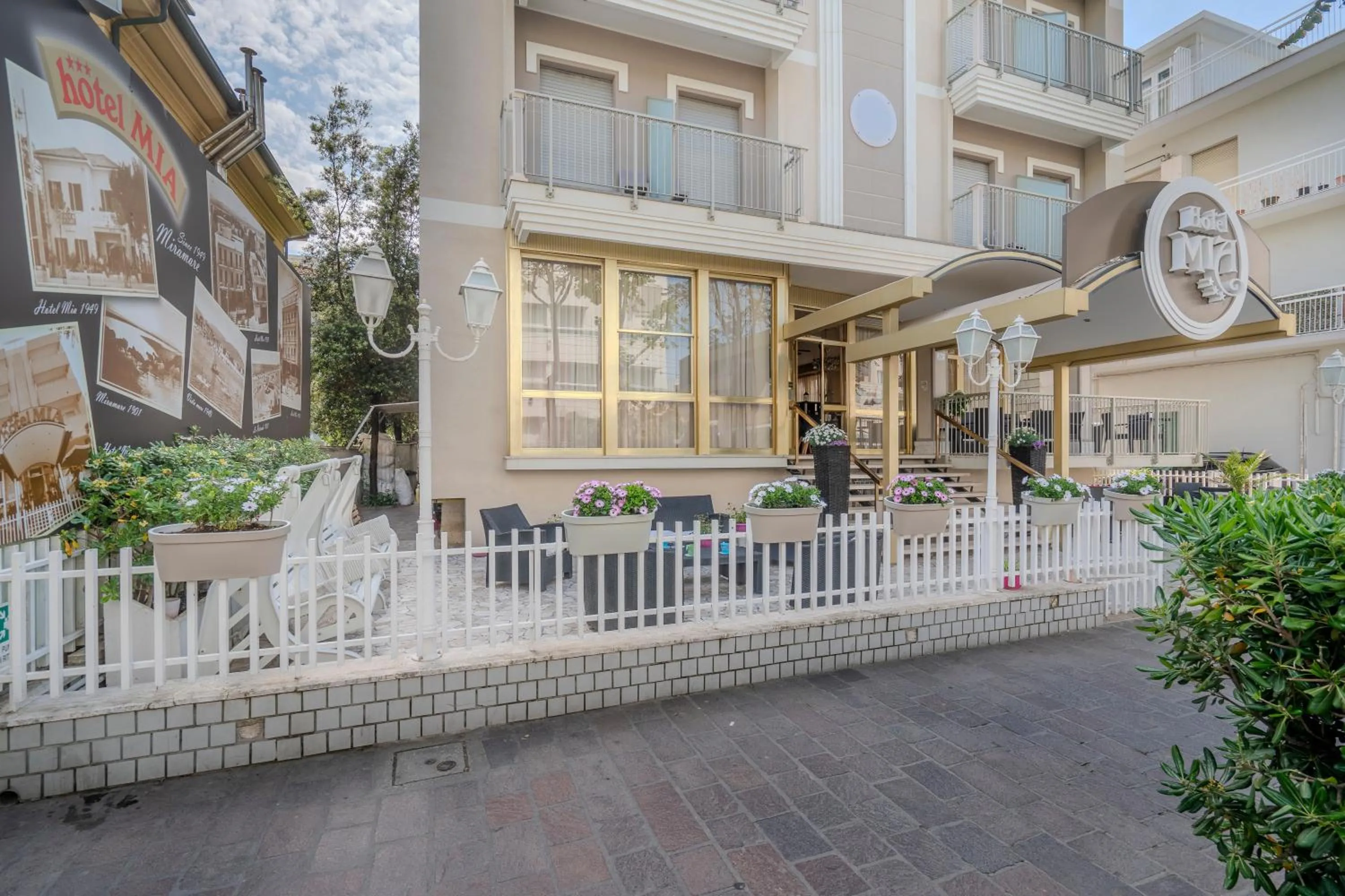 Property building in Hotel Mia