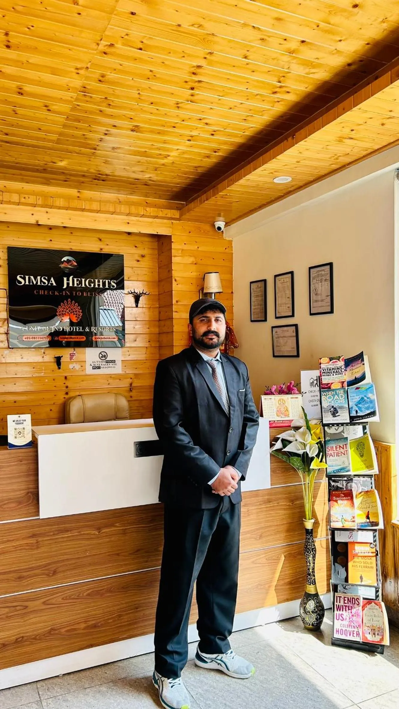 Lobby or reception in Simsa Heights Manali