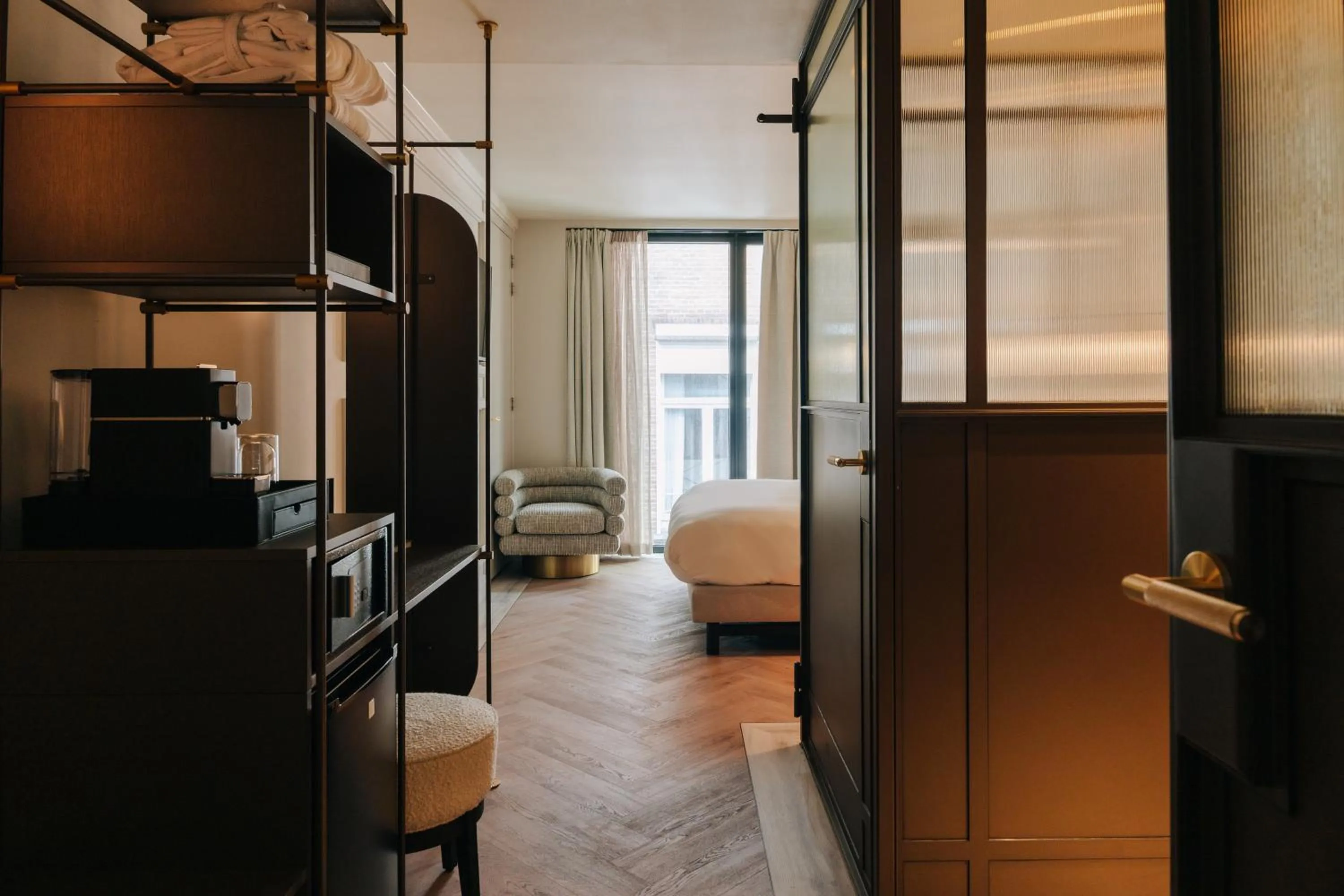 Bed in The Diamond Amsterdam