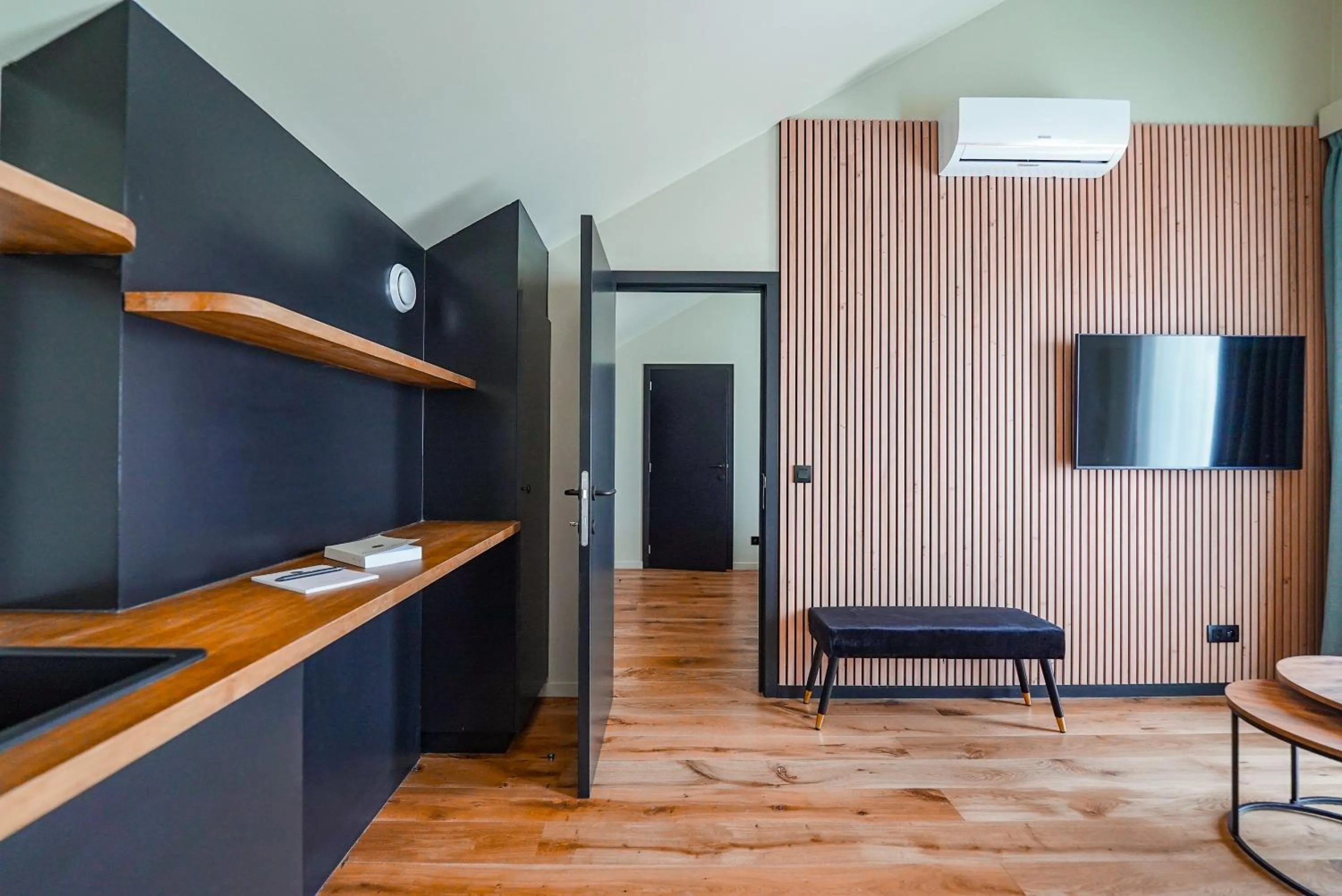 Kitchen or kitchenette in Hotel Mezza Notte