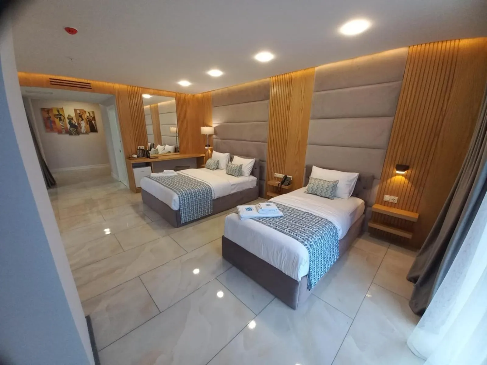 Bed in Hotel Black Sea