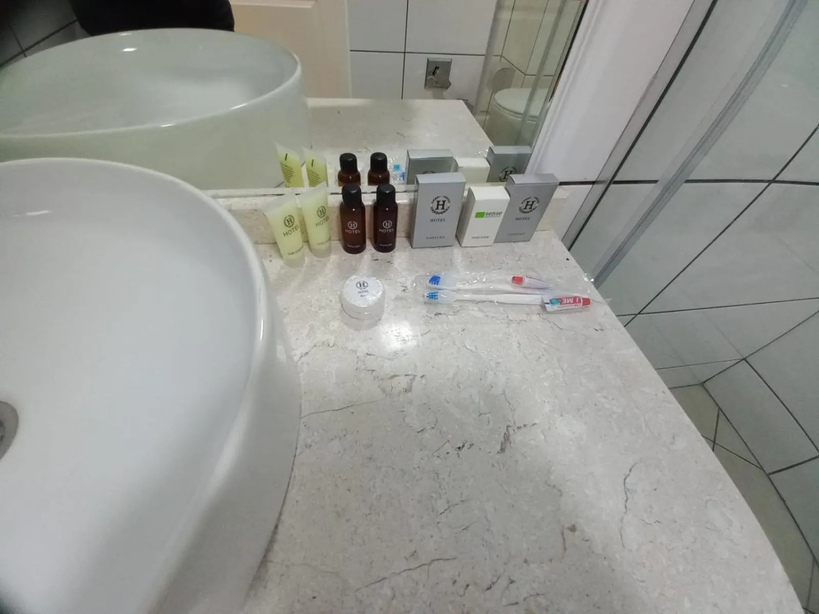 Bathroom in Hotel Black Sea