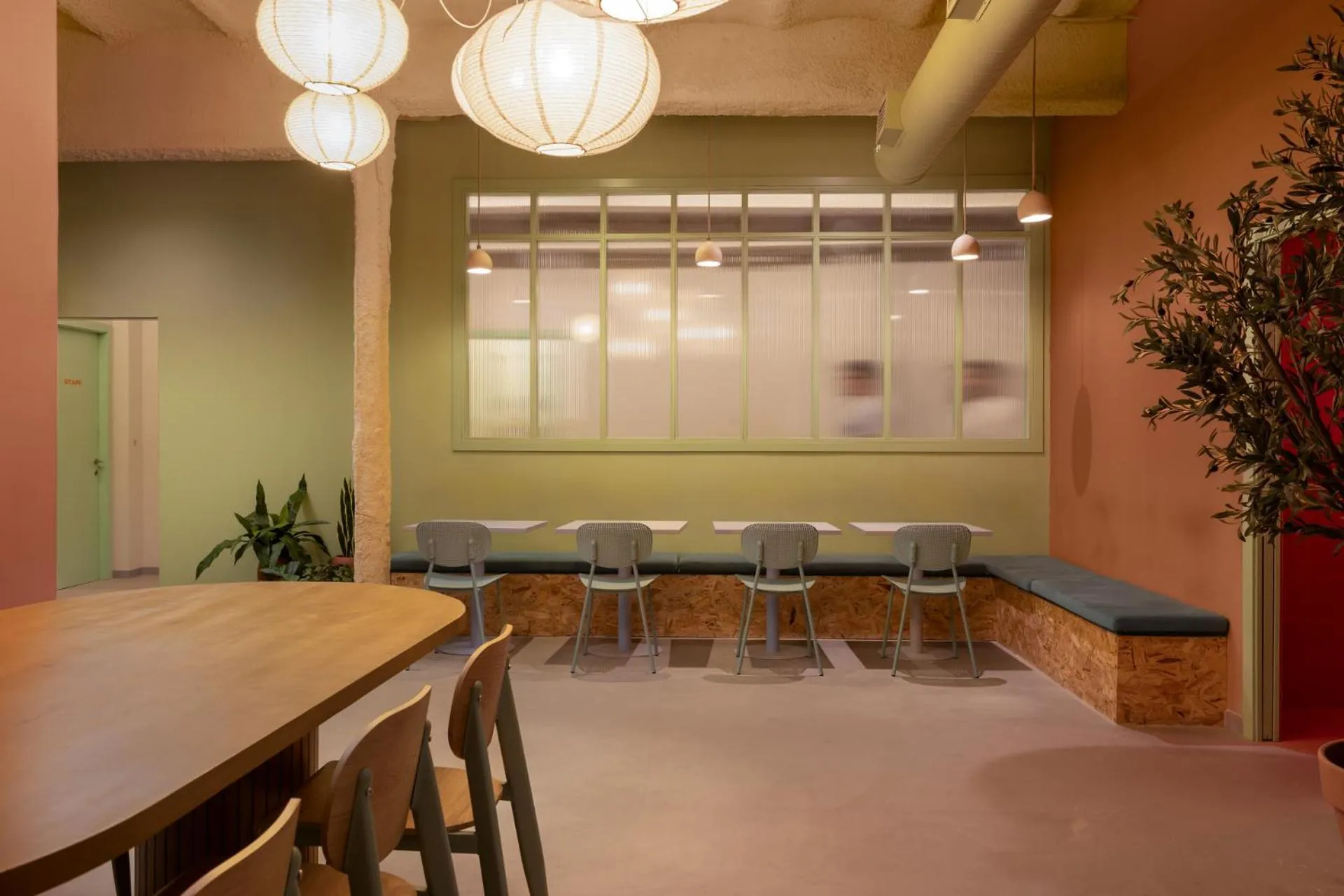 Living room in The Loft House Madrid