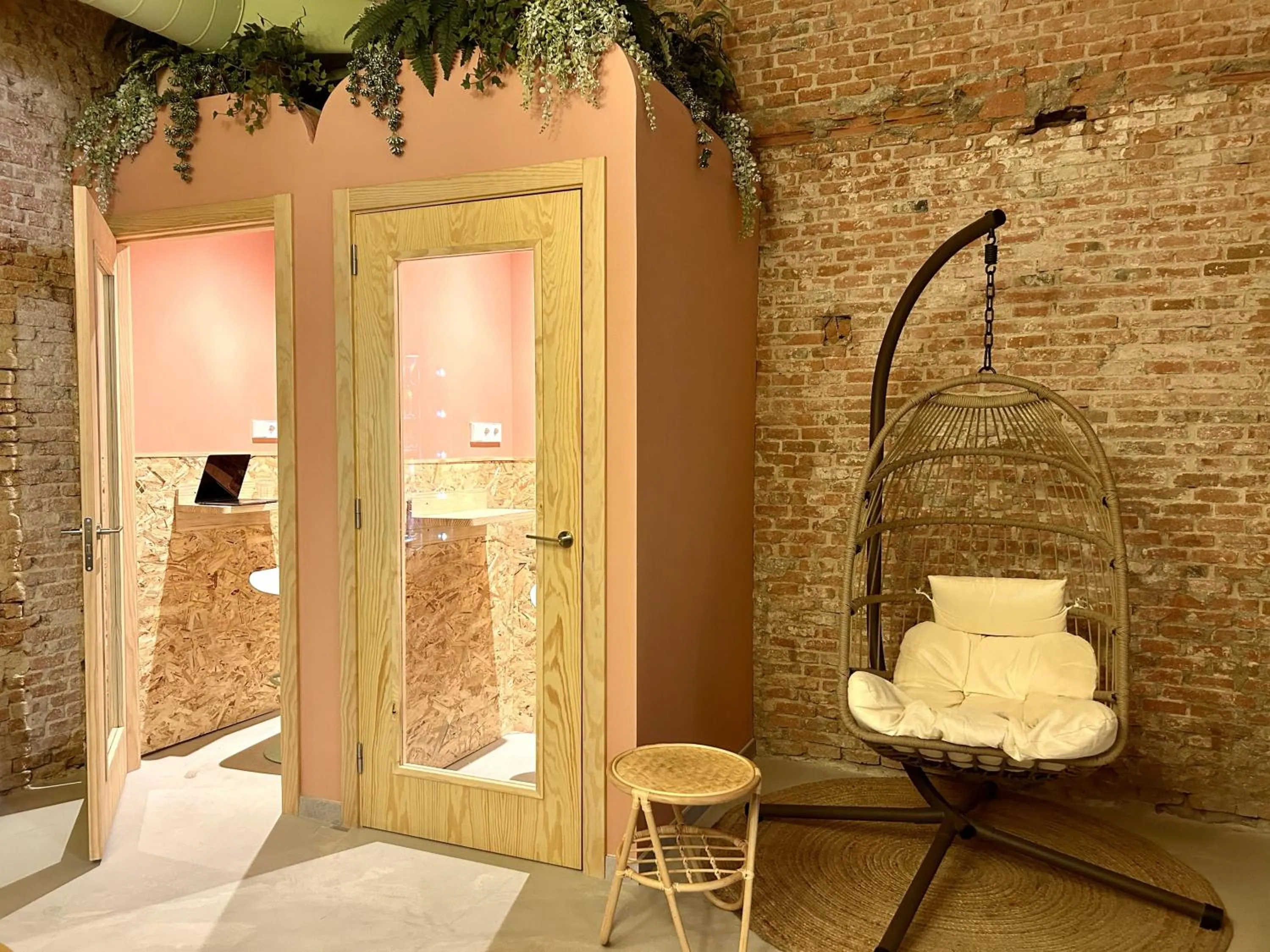 Living room in The Loft House Madrid