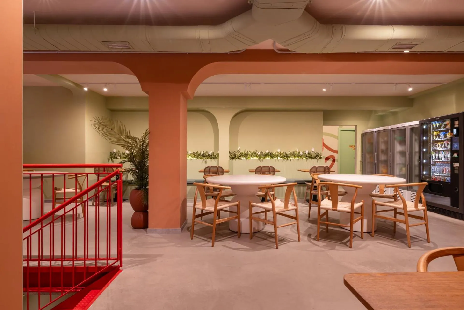 Dining area in The Loft House Madrid