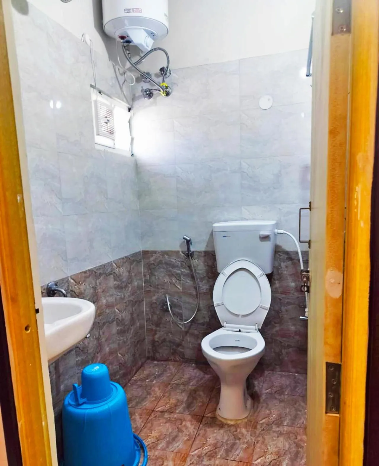 Bathroom in MS Comforts Mahadevapura