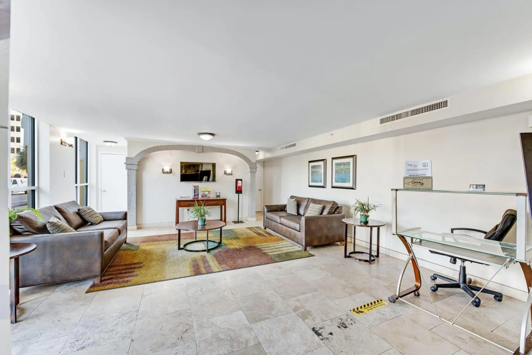 Lobby or reception in Camelot By The Sea - Blue Palmetto Vacation Rentals