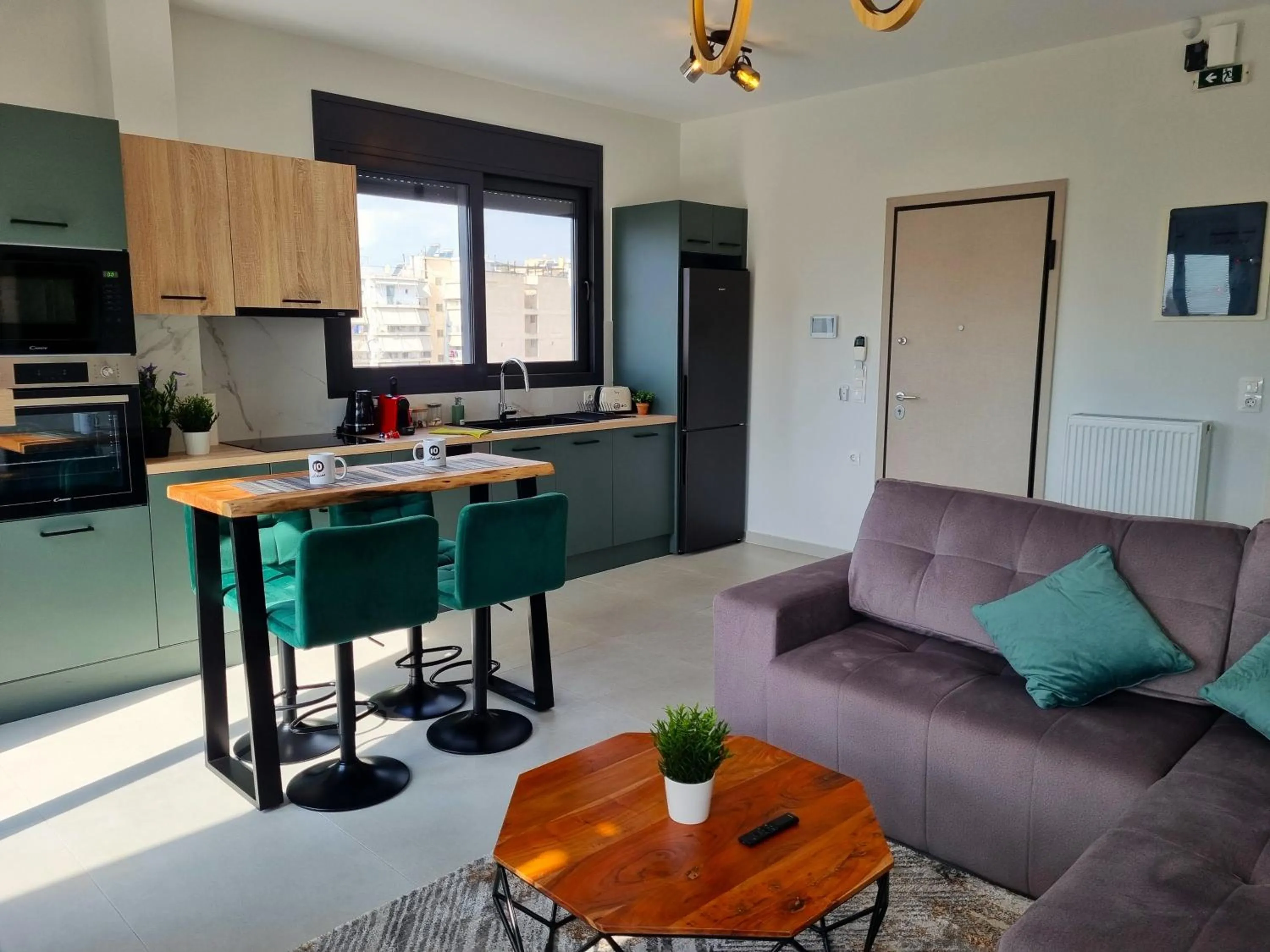 Living room in 10 Apartments & Suites Athens