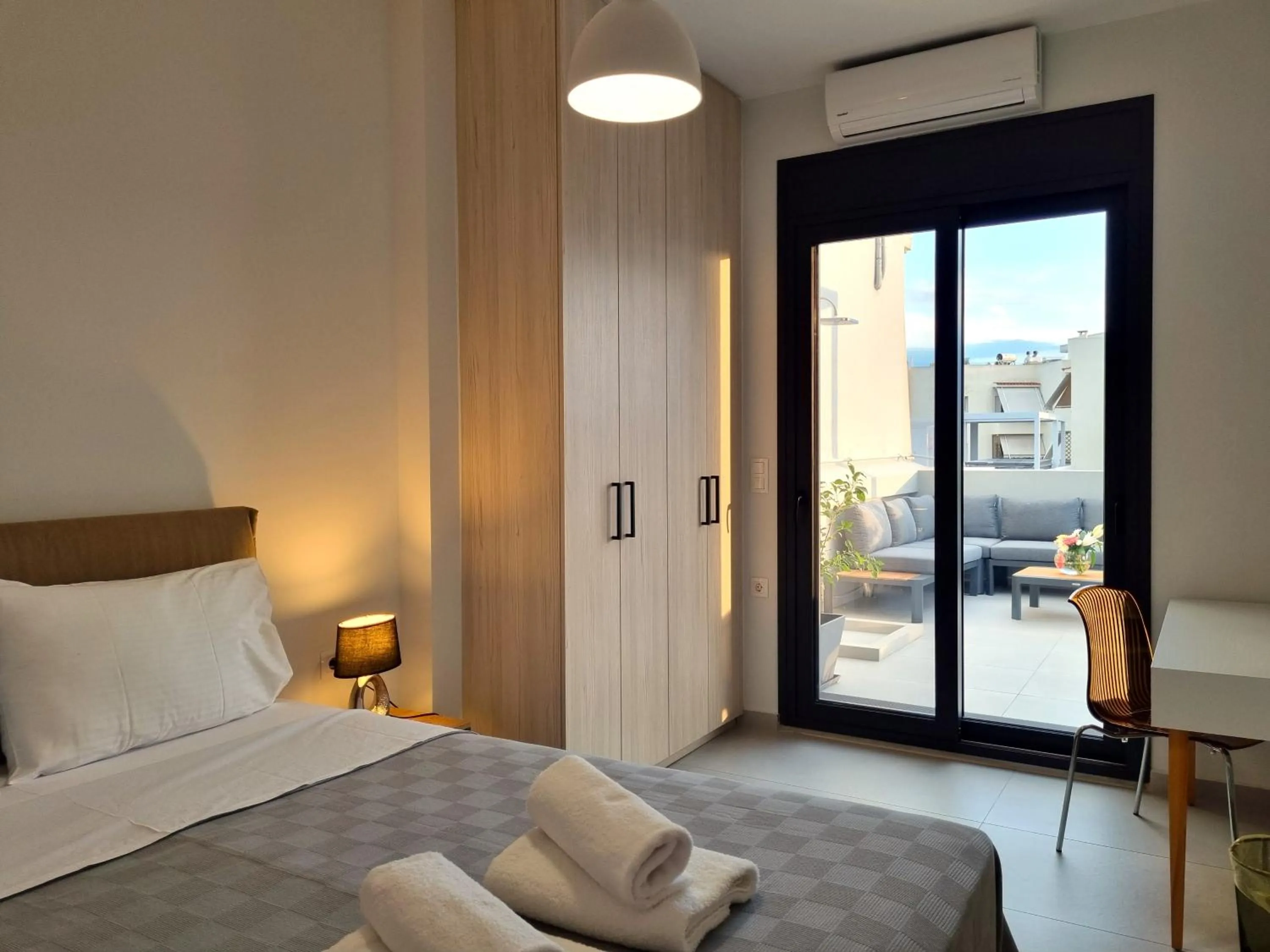 Bedroom, Bed in 10 Apartments & Suites Athens