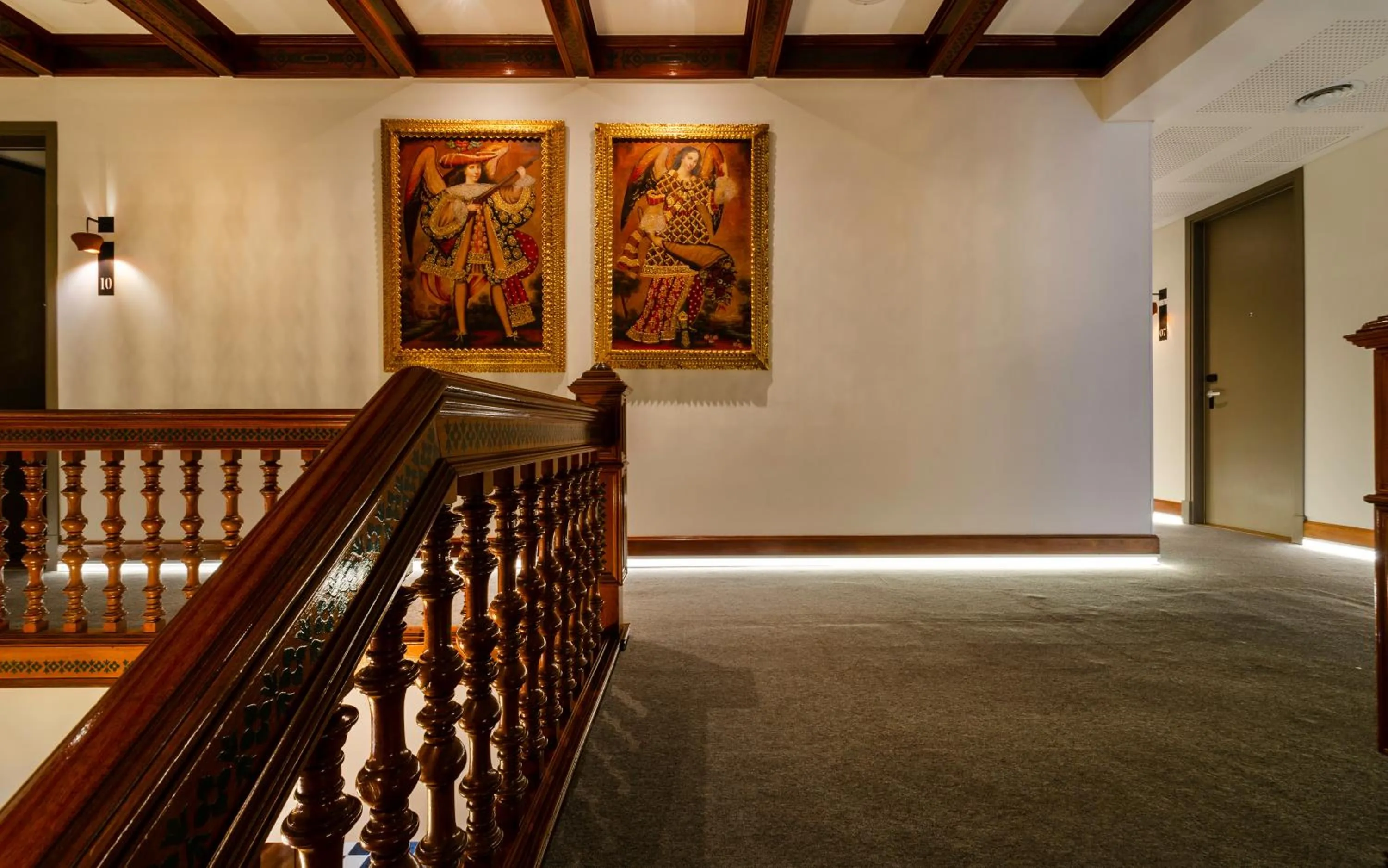 Decorative detail in El Bodeguero Hotel