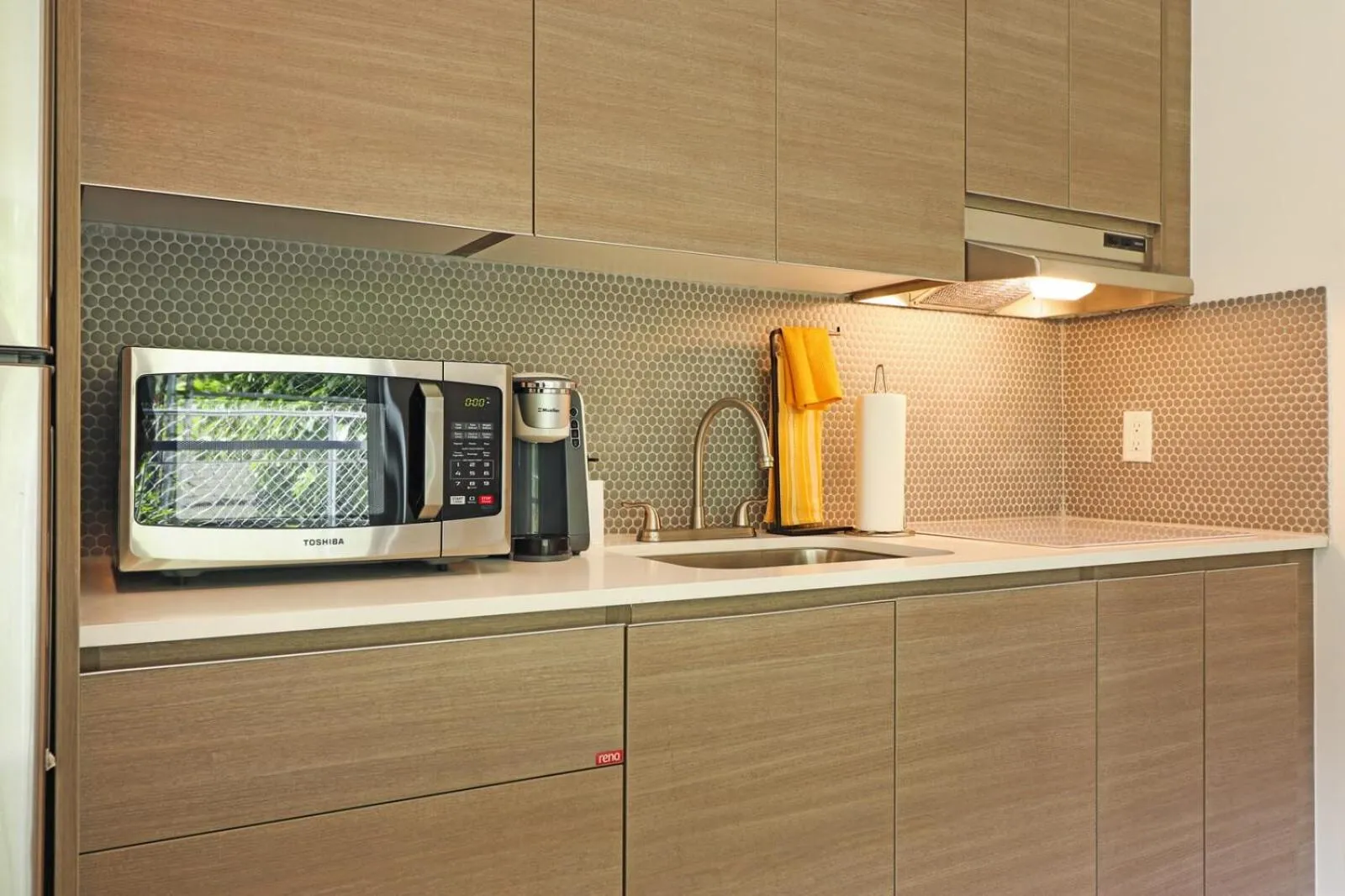 Kitchen or kitchenette in Aerie Apartments