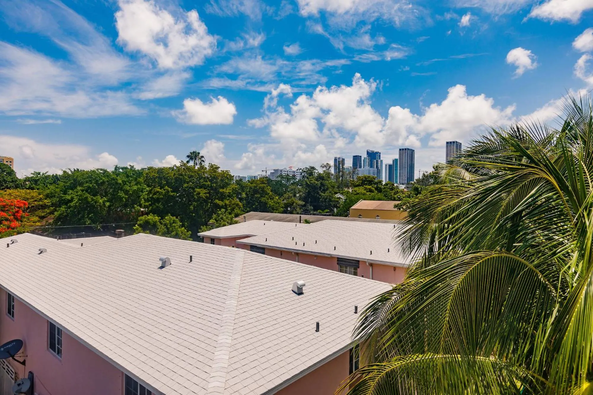 City view in Aerie Apartments