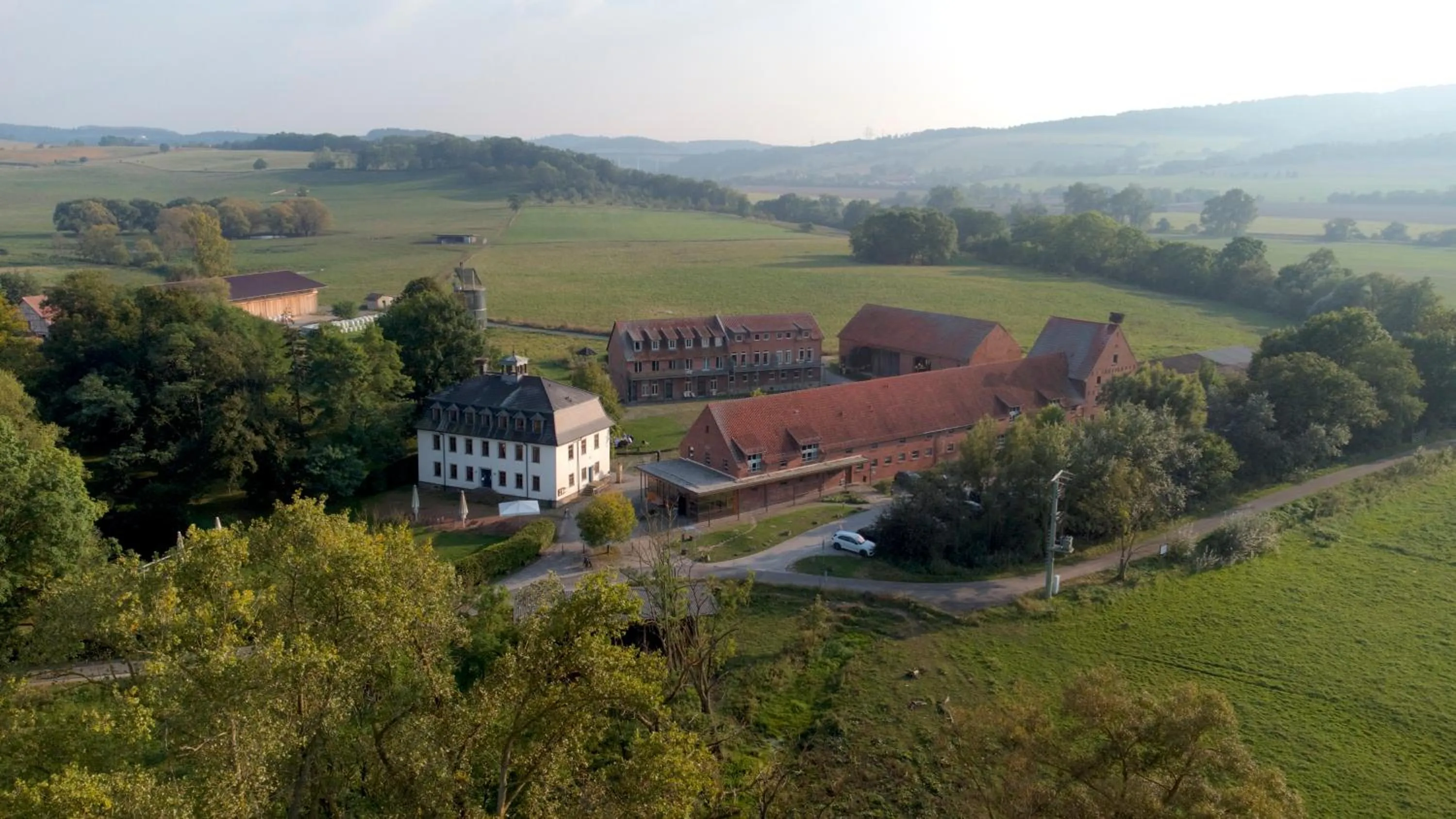 Property building in Biohotel Stiftsgut Wilhelmsglücksbrunn