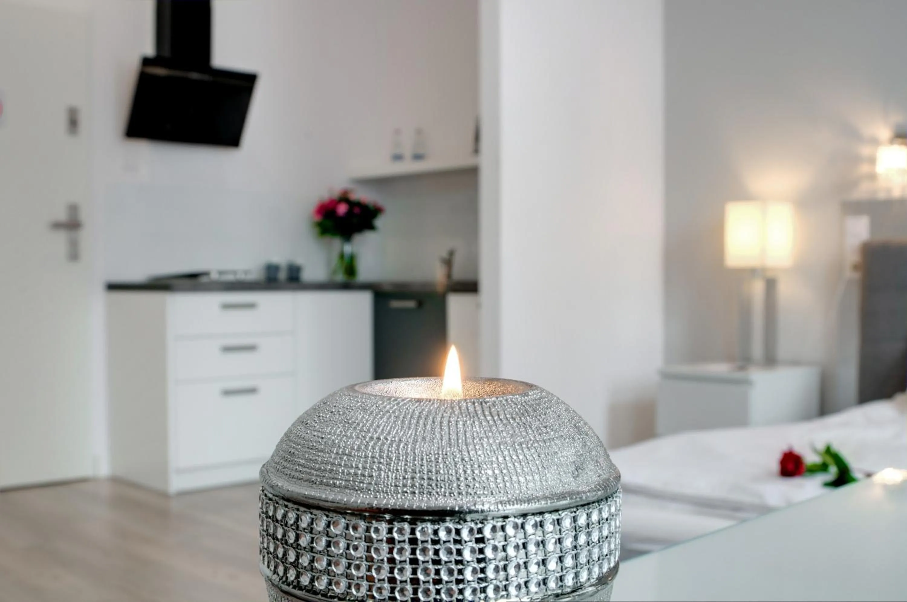 Decorative detail, Bed in Zamkowa15 Apartments