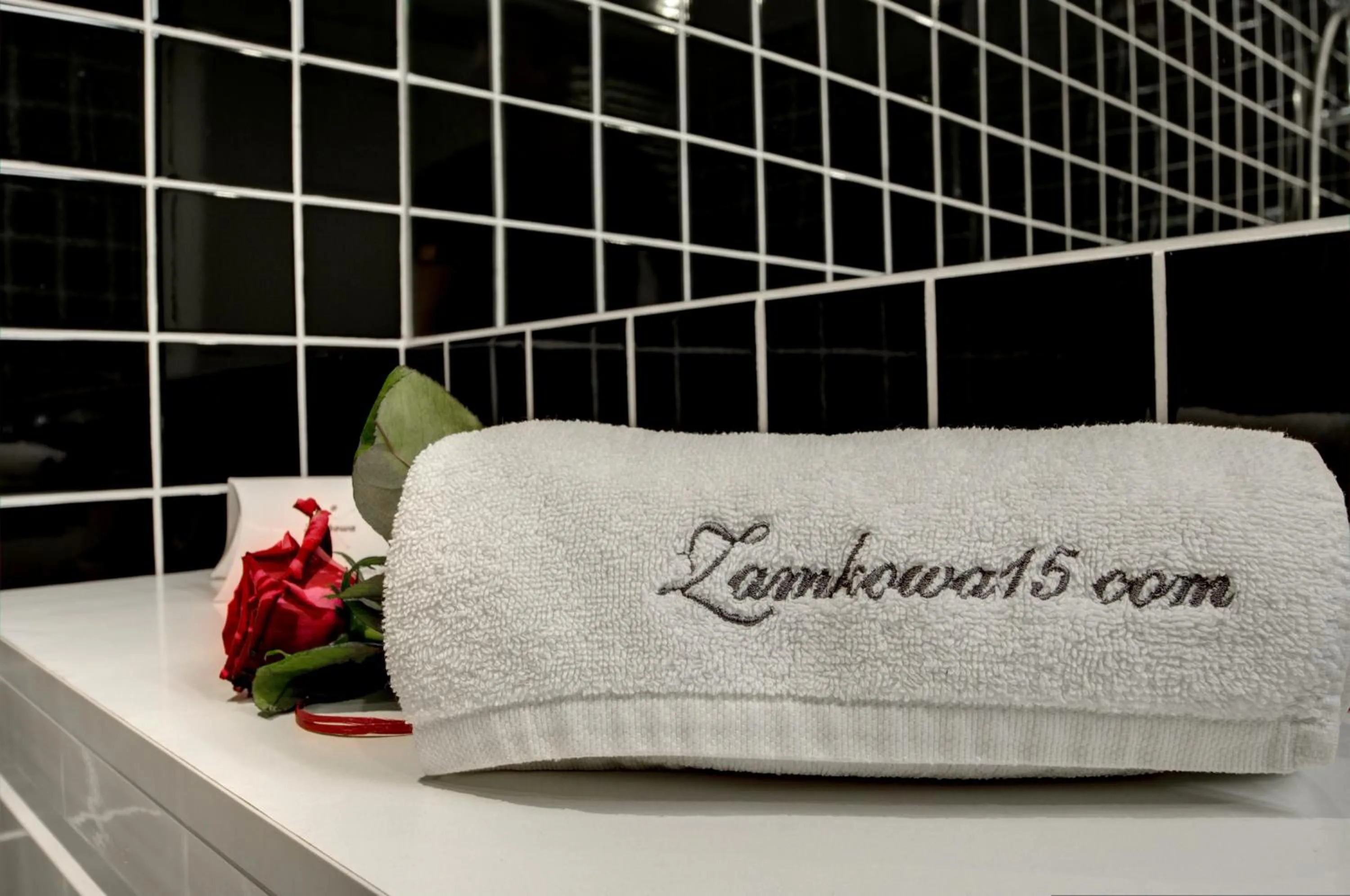 Bathroom in Zamkowa15 Apartments