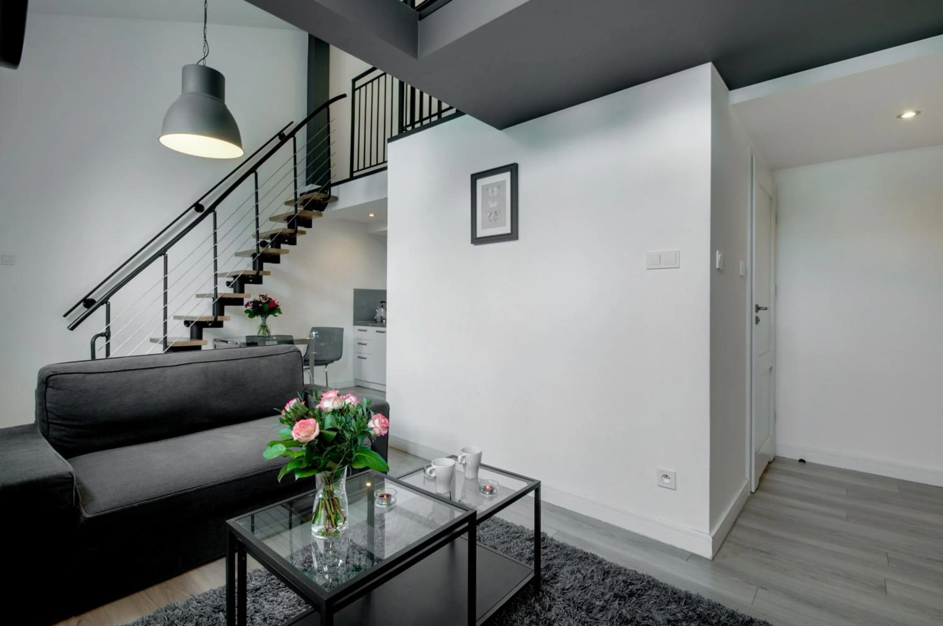 Living room in Zamkowa15 Apartments