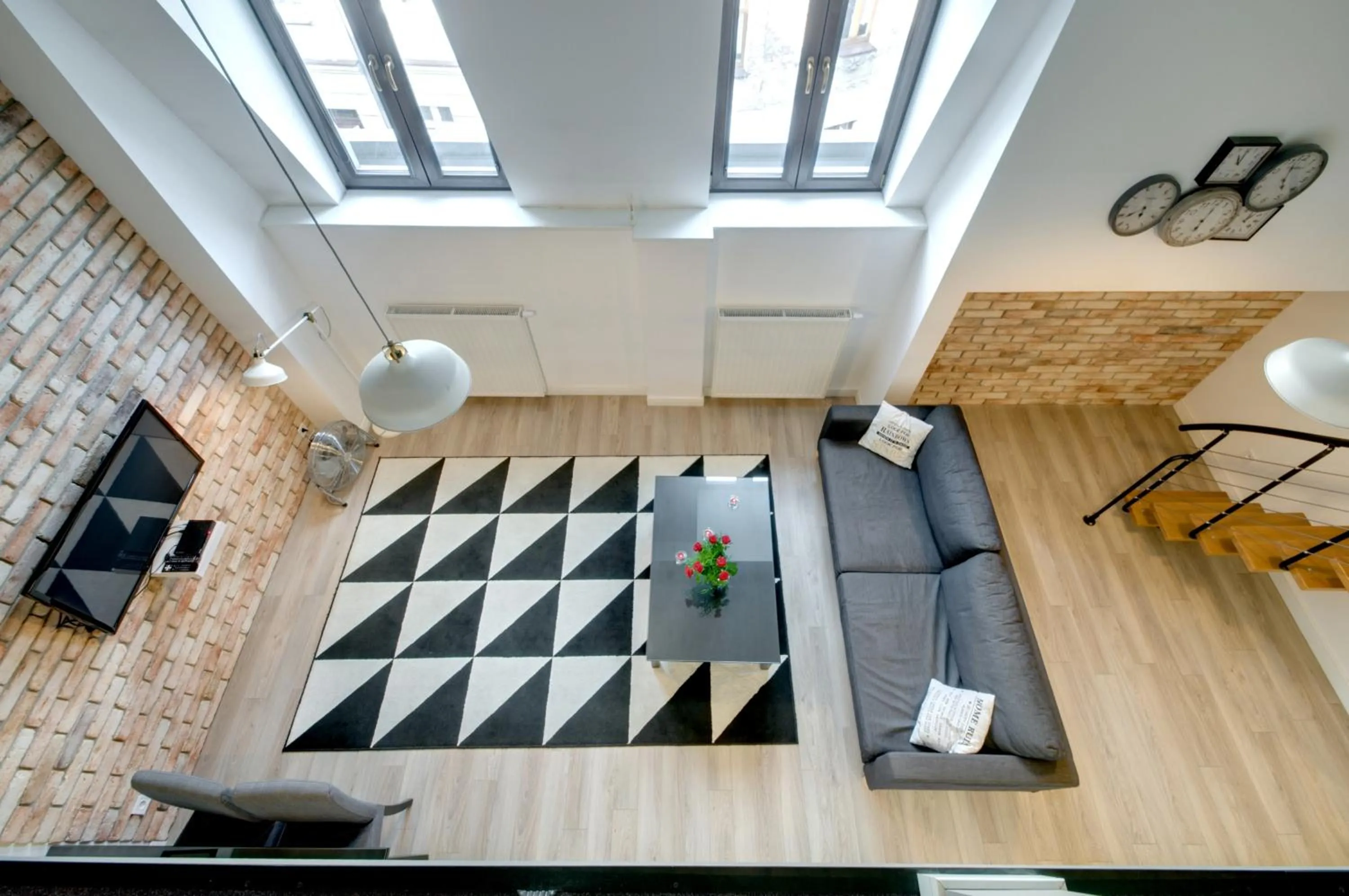 Living room in Zamkowa15 Apartments