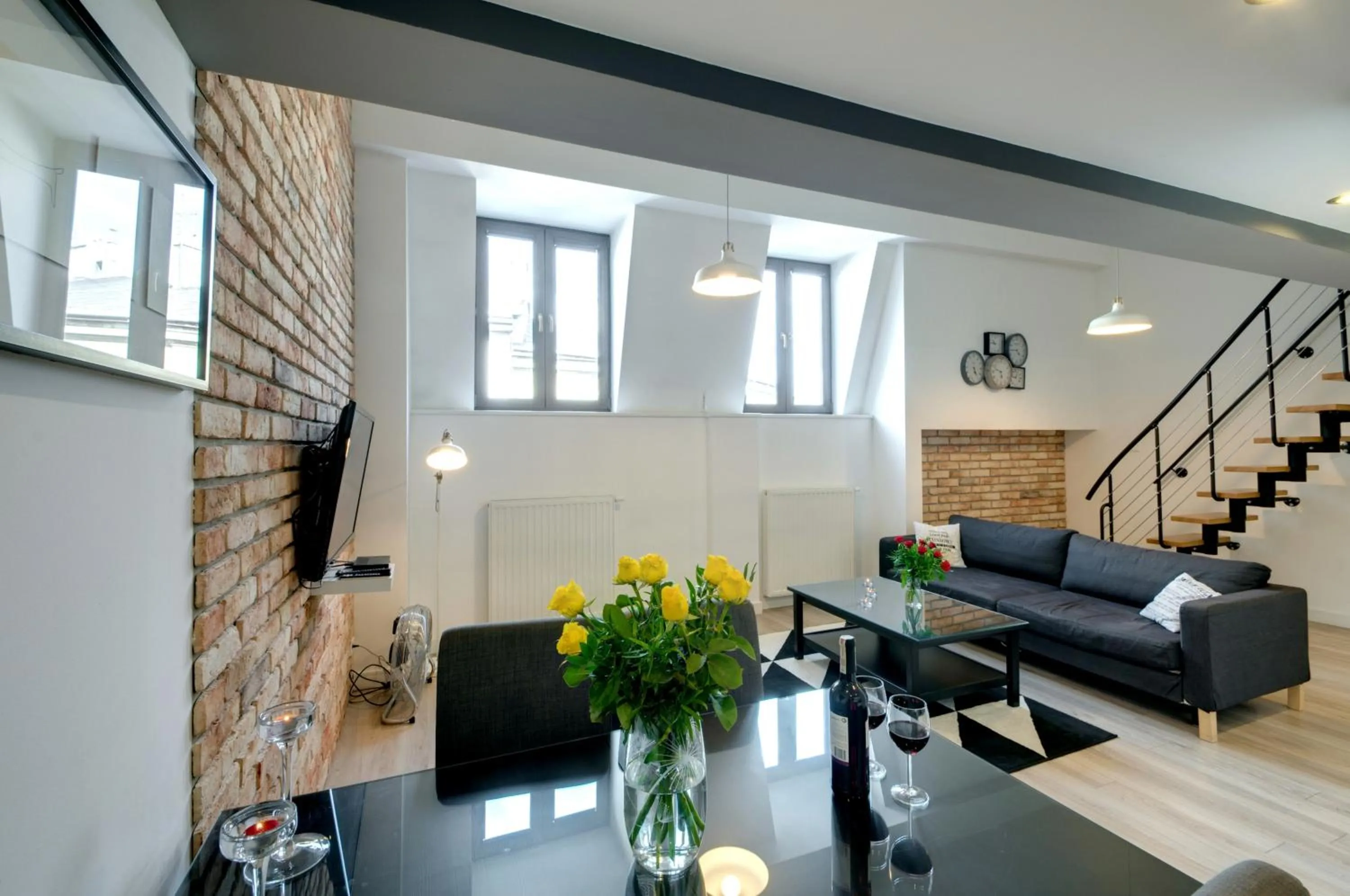 Living room in Zamkowa15 Apartments