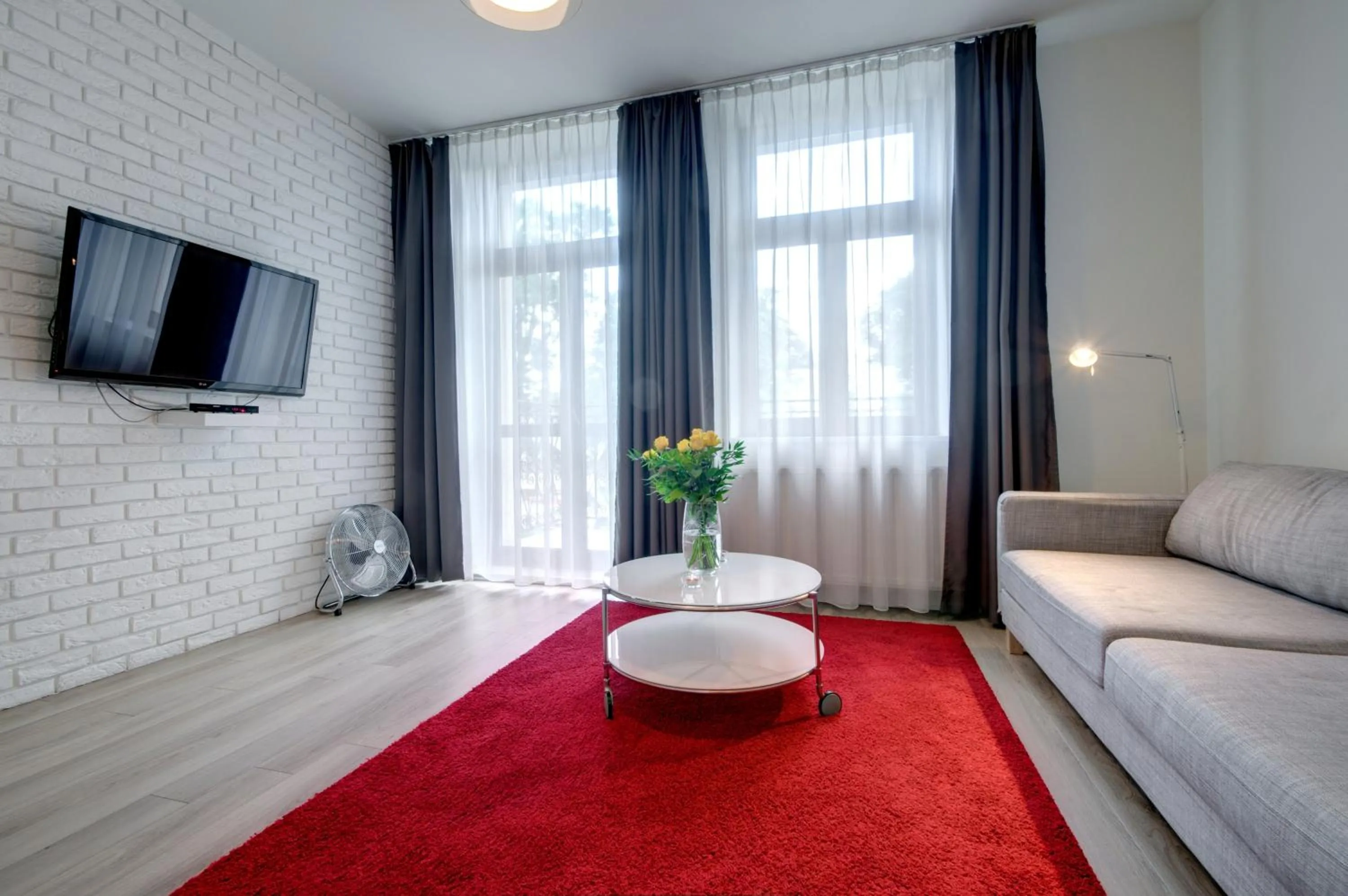 TV and multimedia, Bed in Zamkowa15 Apartments