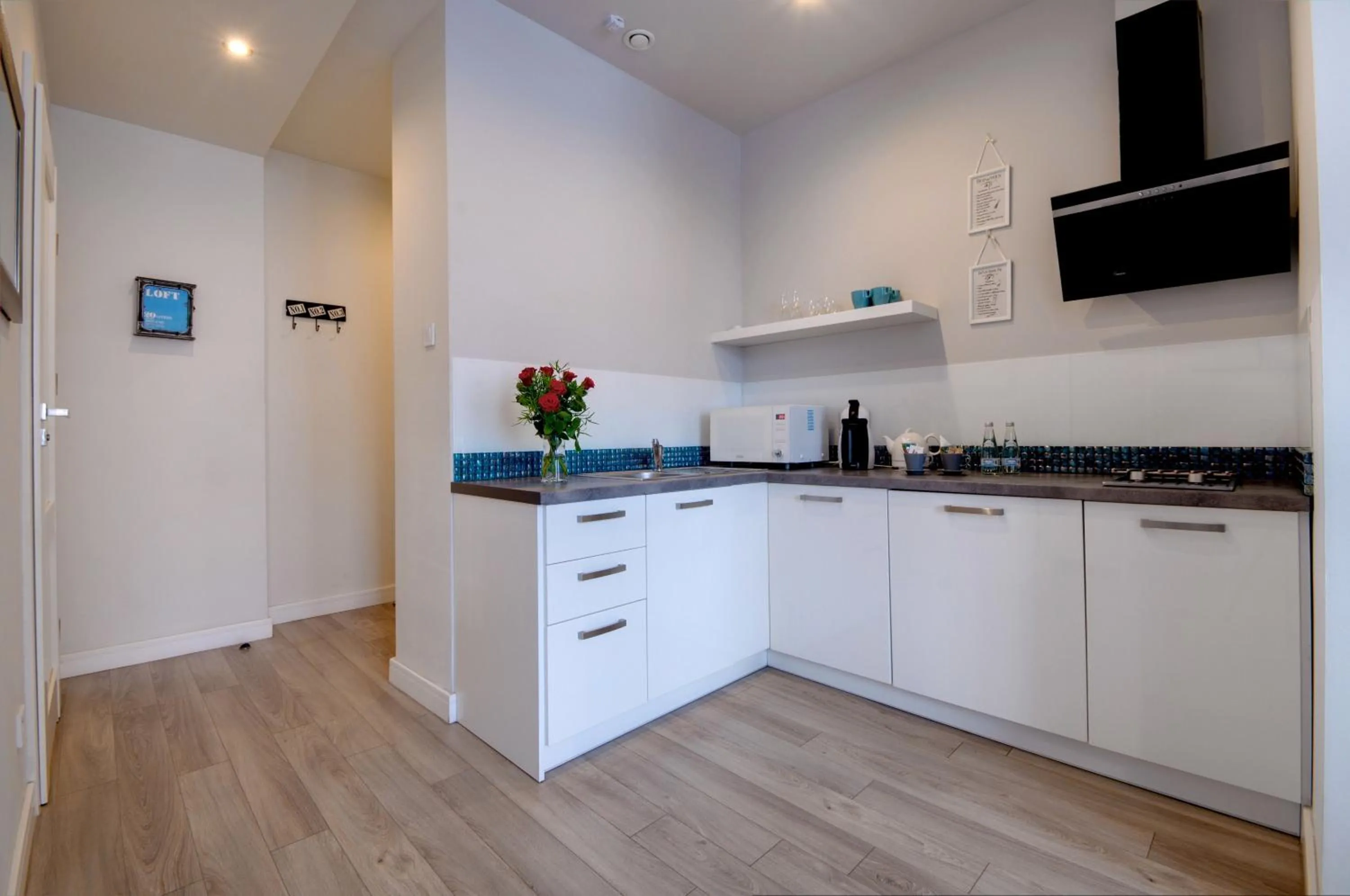 Kitchen or kitchenette in Zamkowa15 Apartments