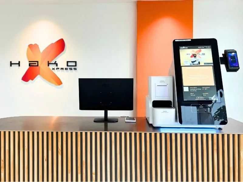 Lobby or reception in HAKO XPRESS TAMPOI