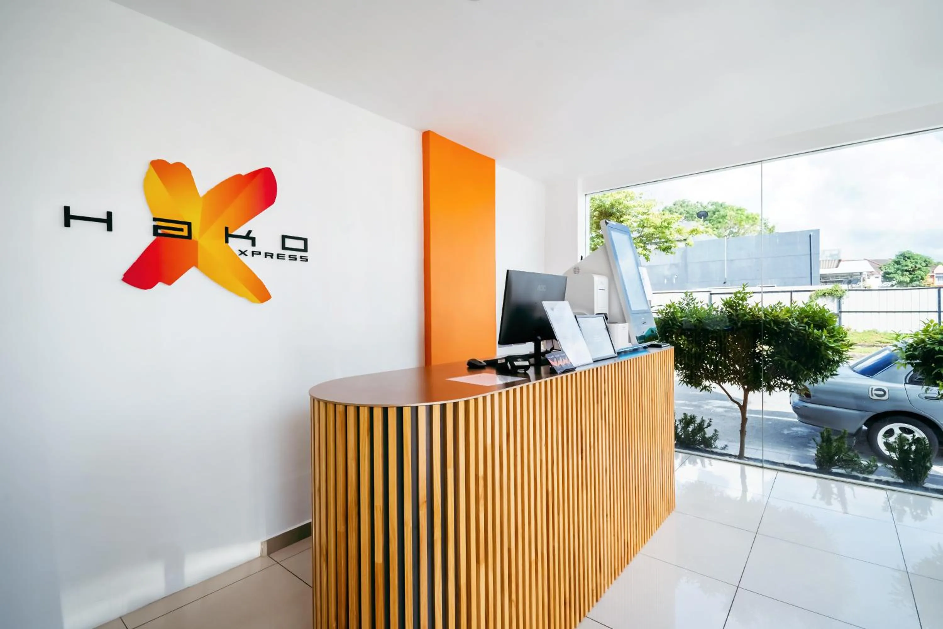 Lobby or reception in HAKO XPRESS TAMPOI