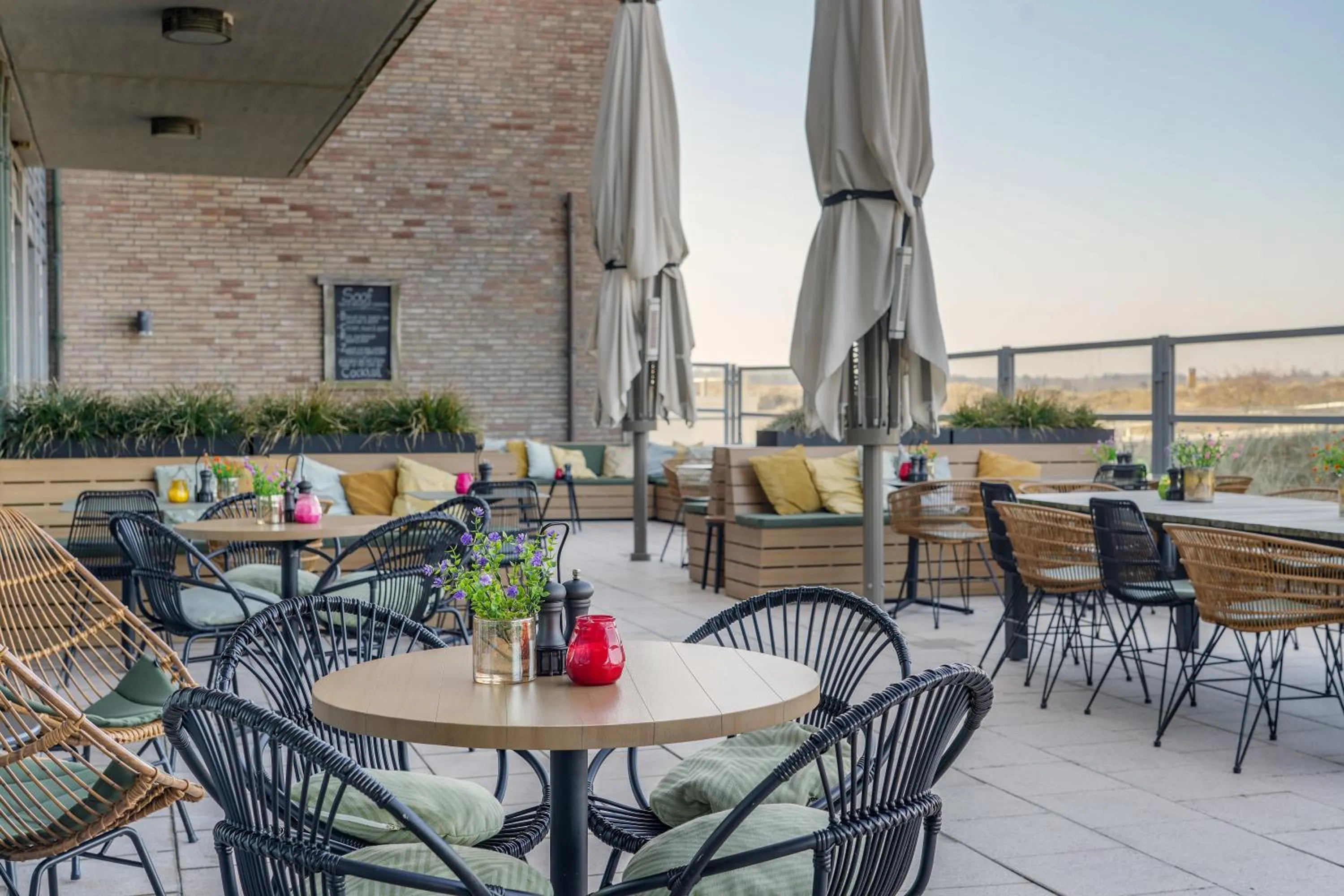 Balcony/Terrace in Paal 8 Hotel aan Zee