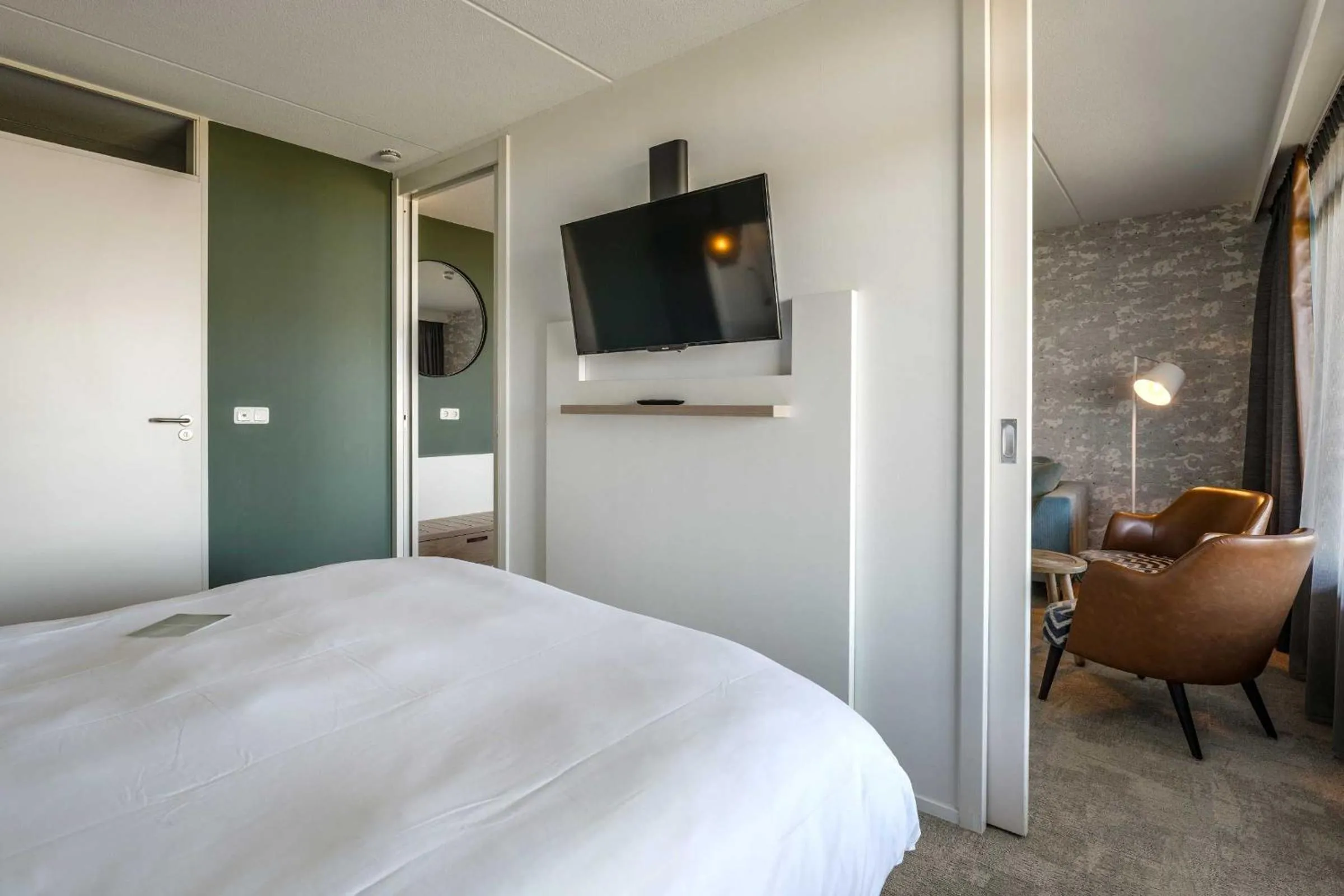Bedroom, Bed in Paal 8 Hotel aan Zee