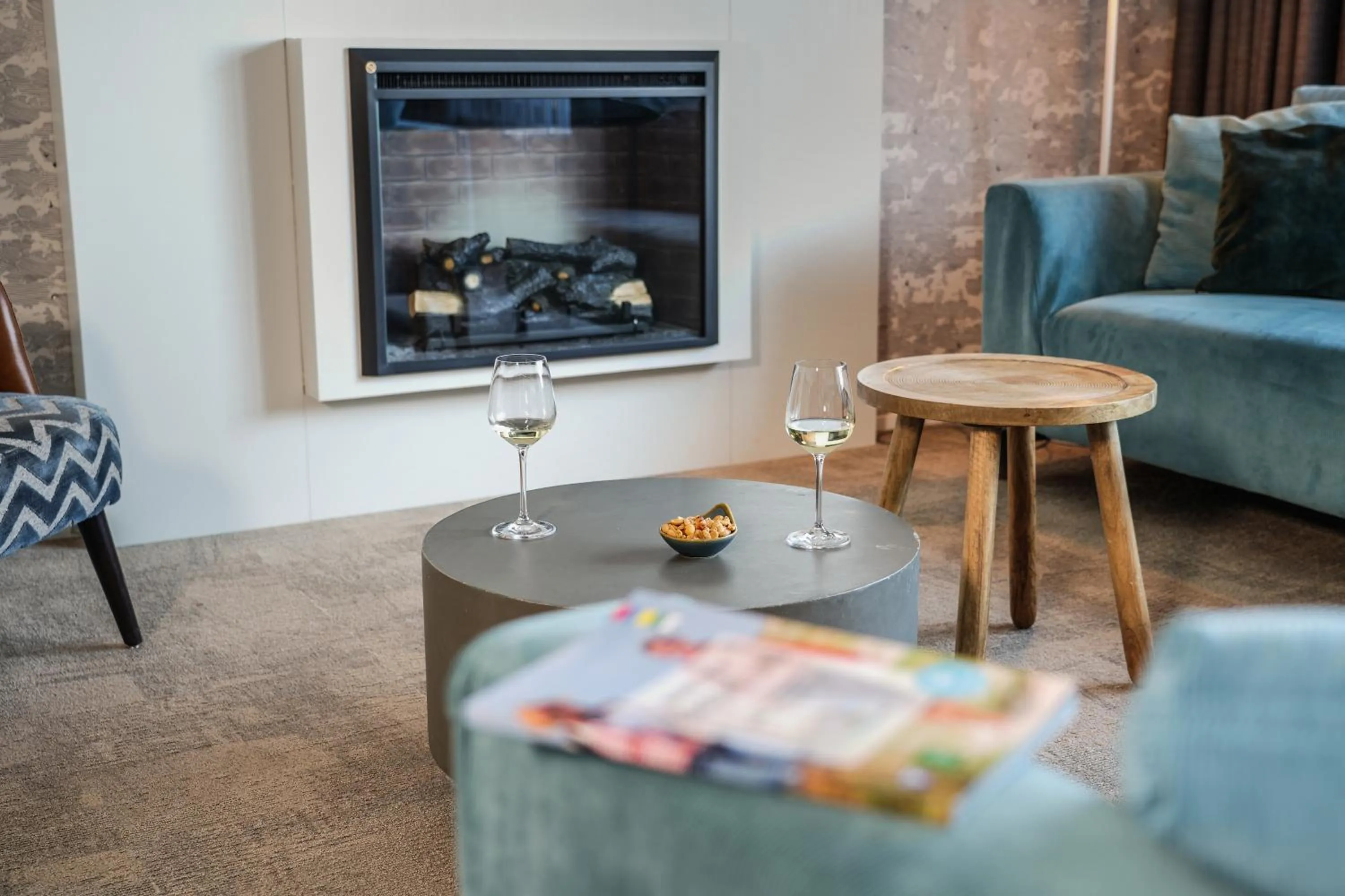 Living room in Paal 8 Hotel aan Zee