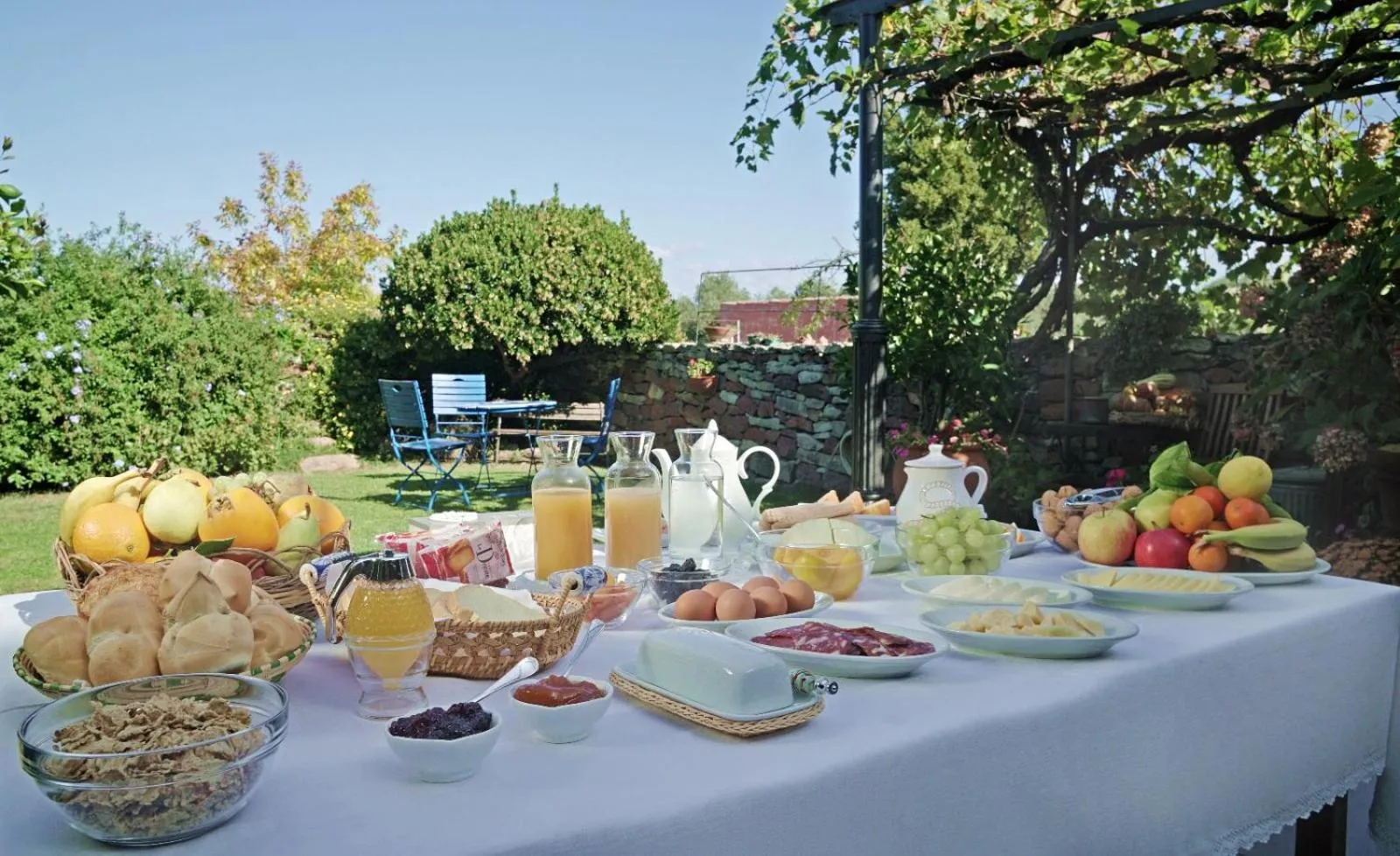 Breakfast in B&B S'Asilo Sardegna