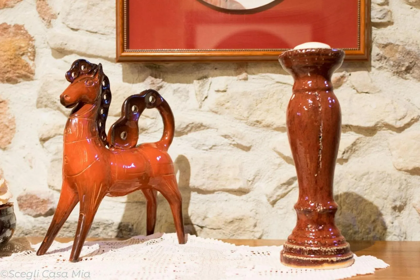 Lobby or reception in B&B S'Asilo Sardegna