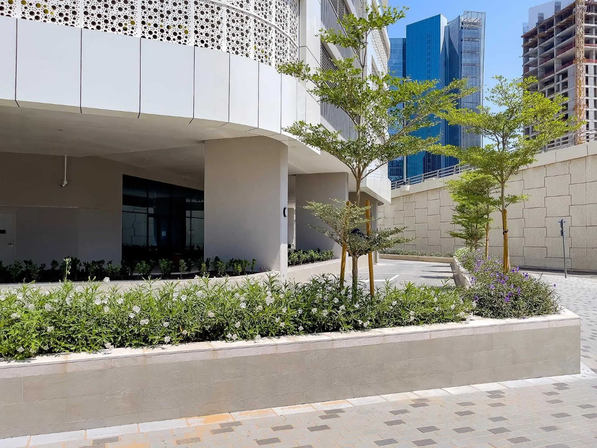 Property building in Zada Tower 1BR with amazing Dubai Canal view