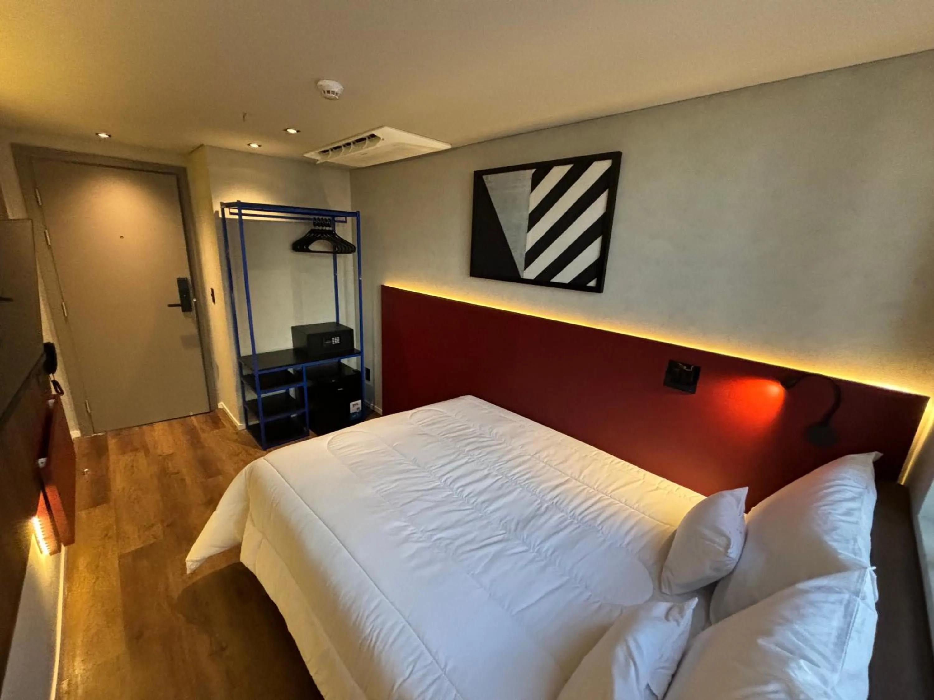 Bed in Golden Tower Express Nações Unidas by Fênix Hotéis