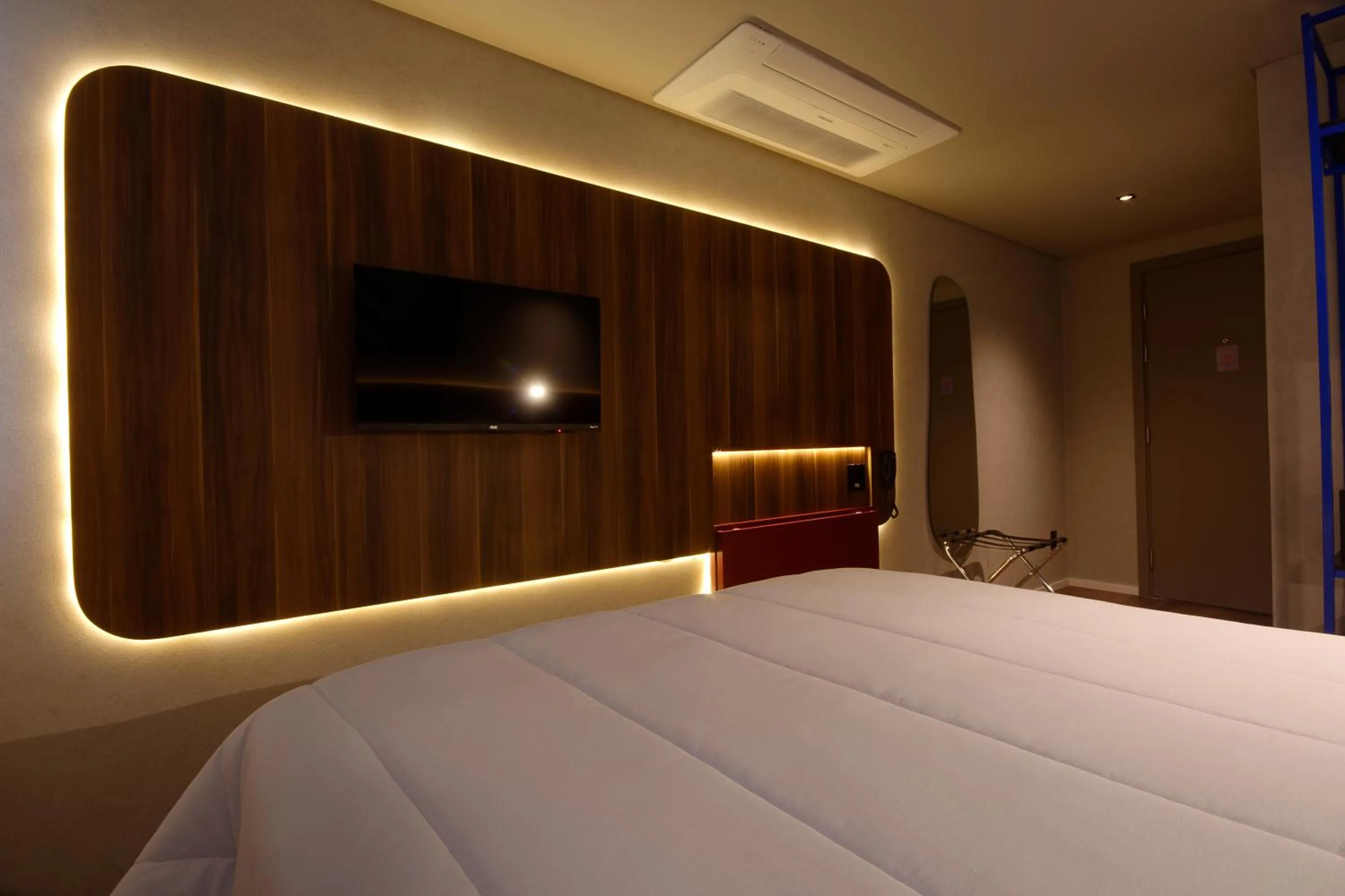 Bed in Golden Tower Express Nações Unidas by Fênix Hotéis