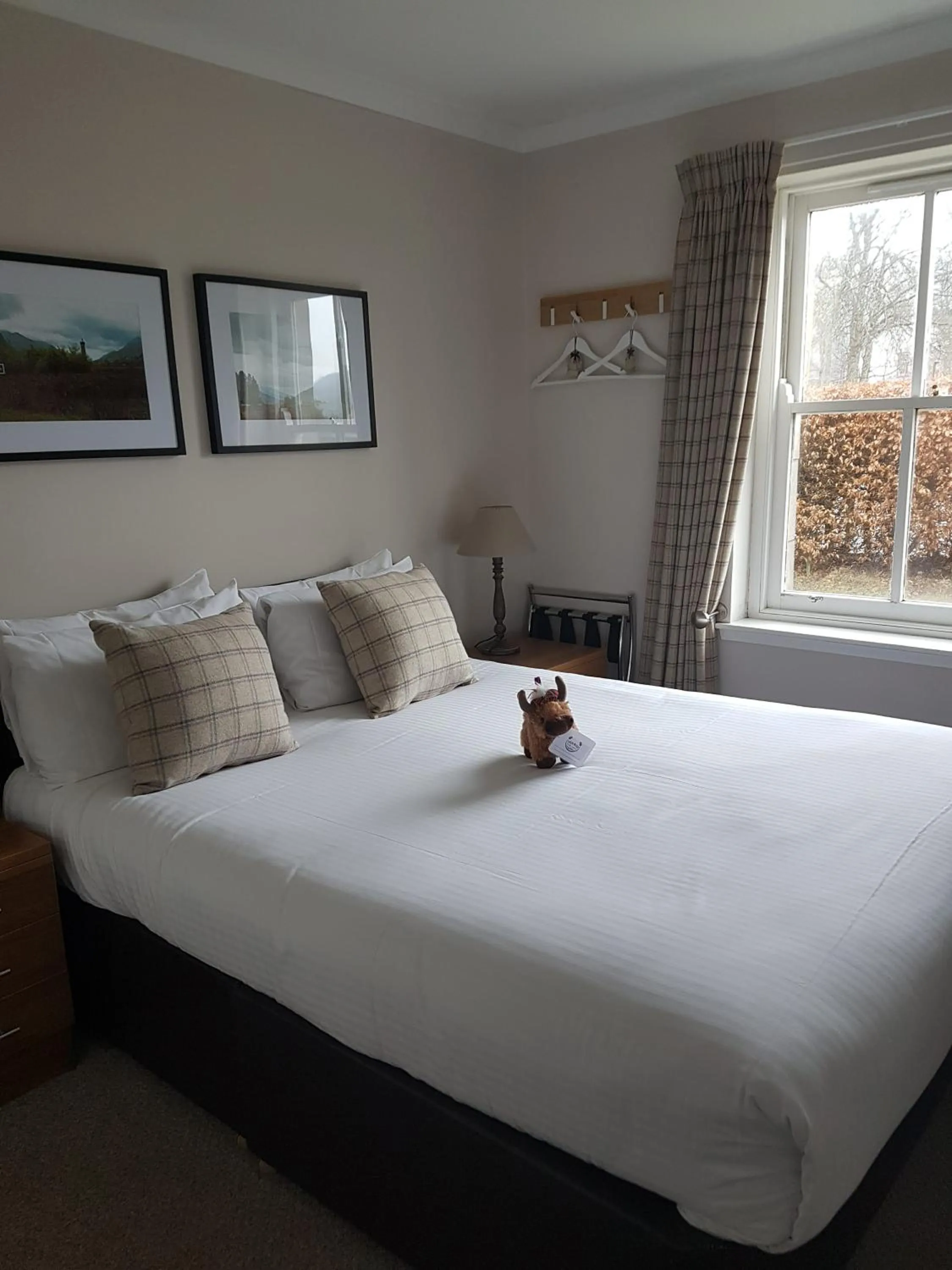 Bed in Loch Ness Guest House