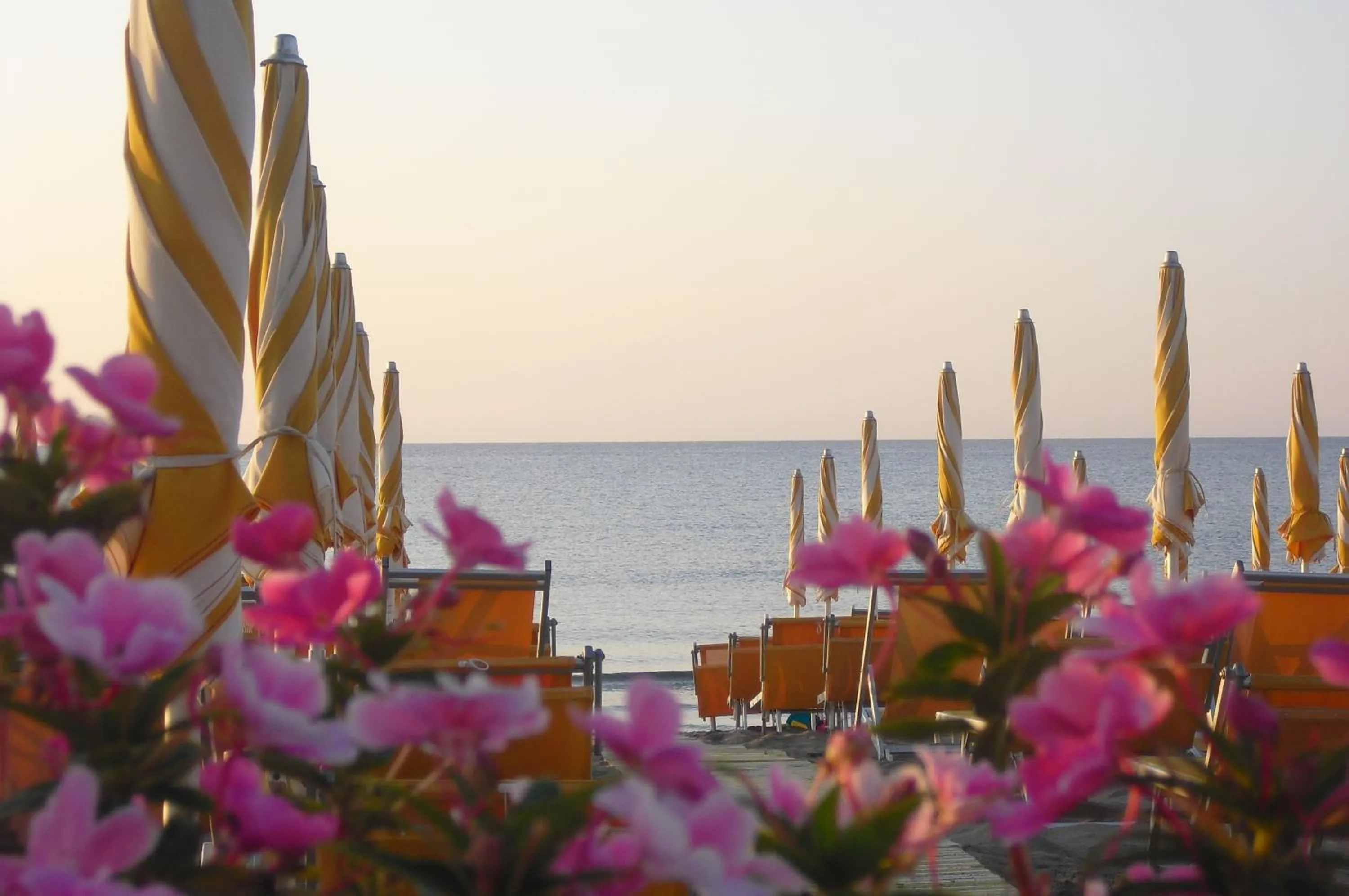 Beach in Hotel Galleano